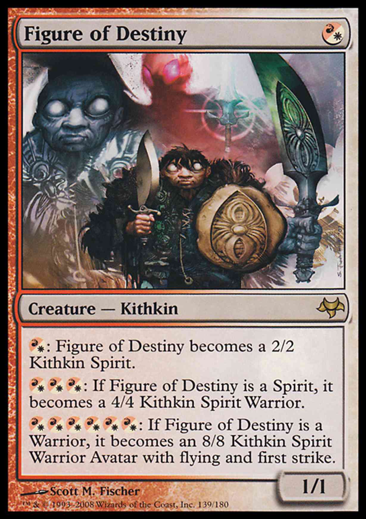 Figure of Destiny magic card front