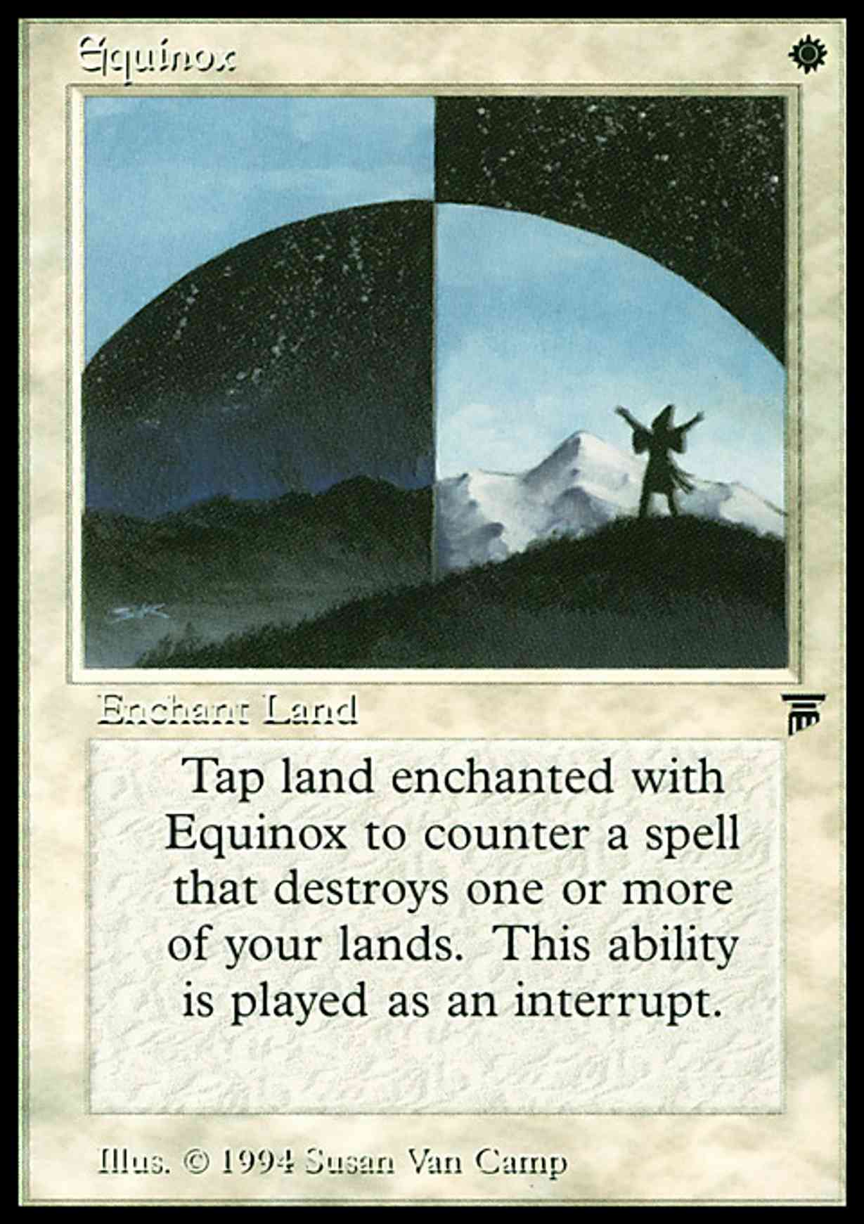 Equinox magic card front