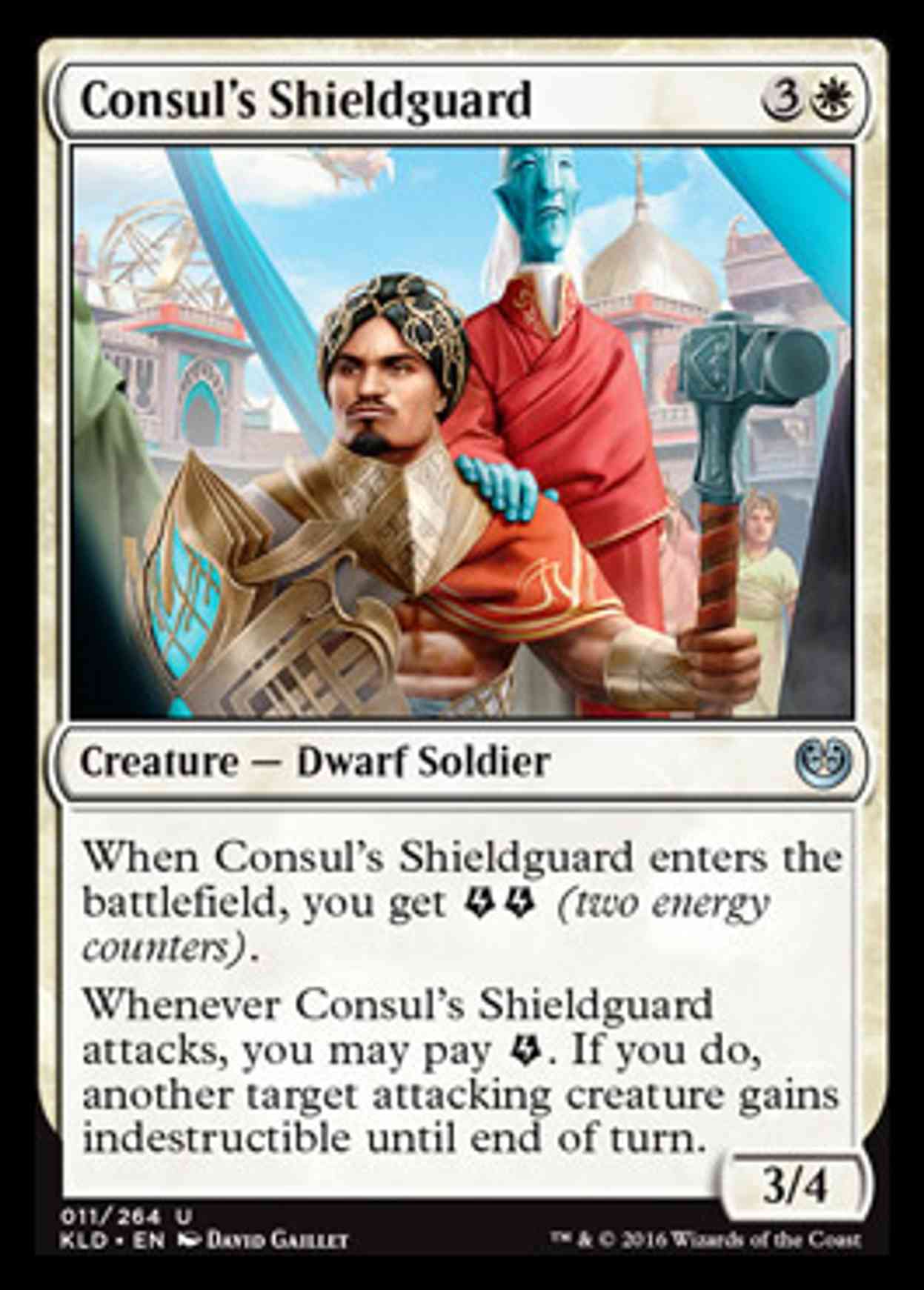 Consul's Shieldguard magic card front