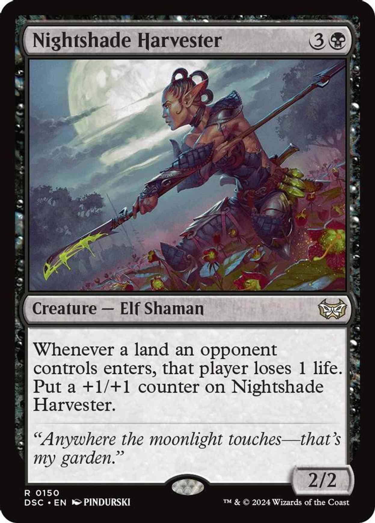 Nightshade Harvester magic card front