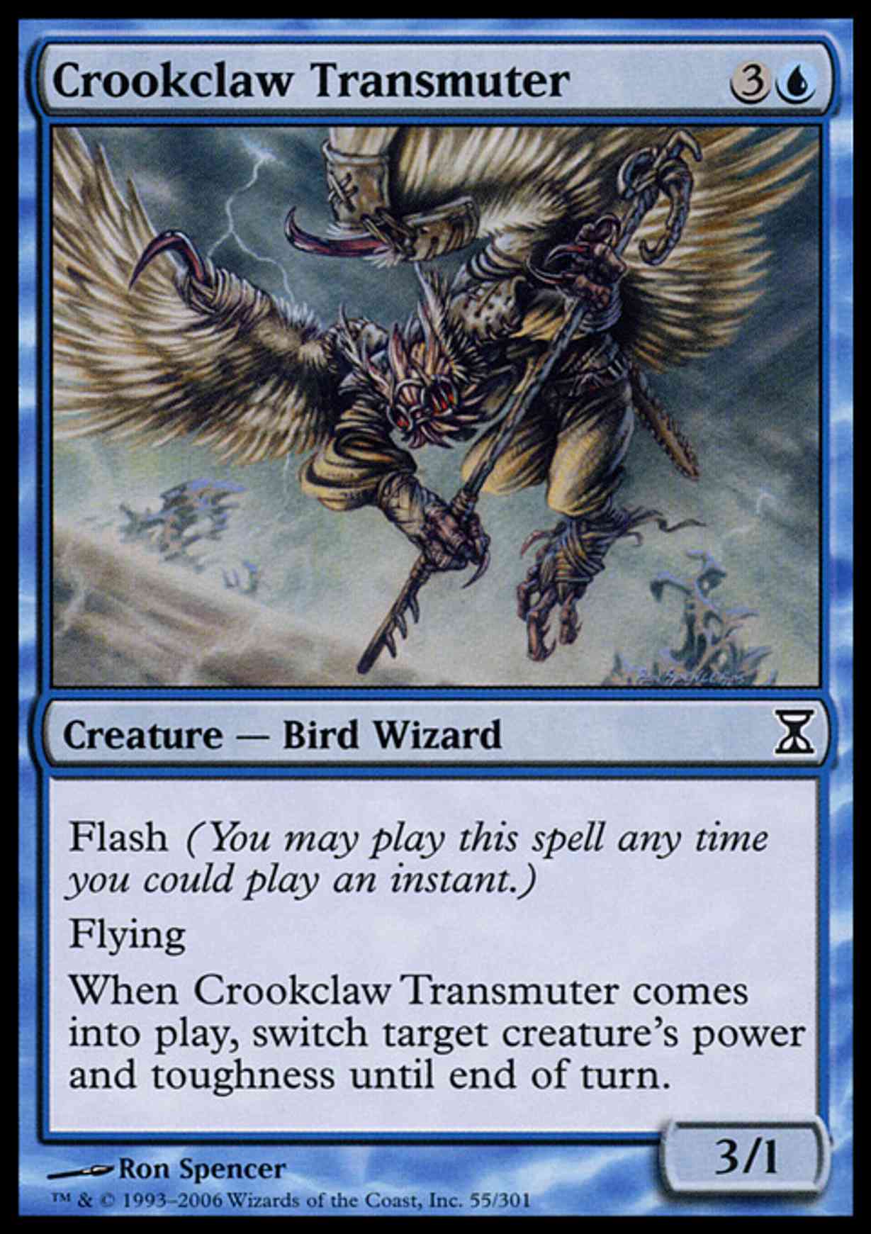 Crookclaw Transmuter magic card front