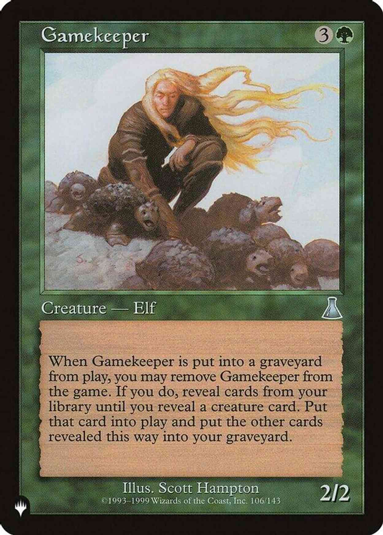 Gamekeeper magic card front