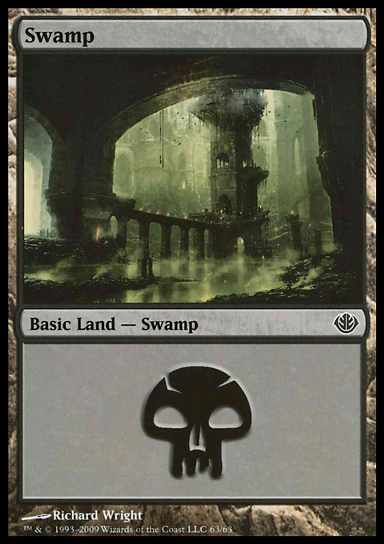Swamp (63) magic card front