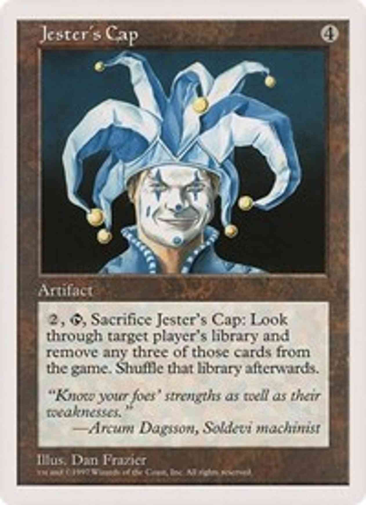 Jester's Cap (Oversized) magic card front