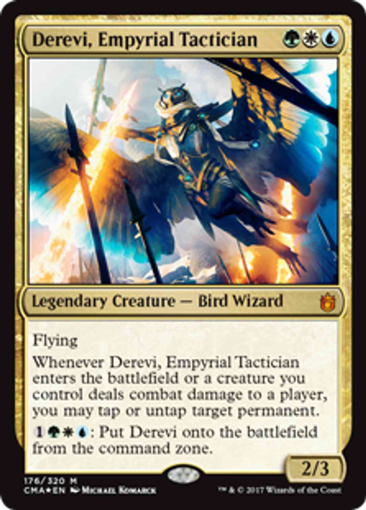 Derevi, Empyrial Tactician magic card front