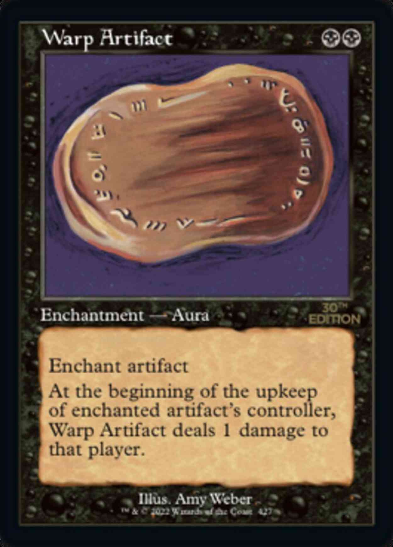 Warp Artifact (Retro Frame) magic card front