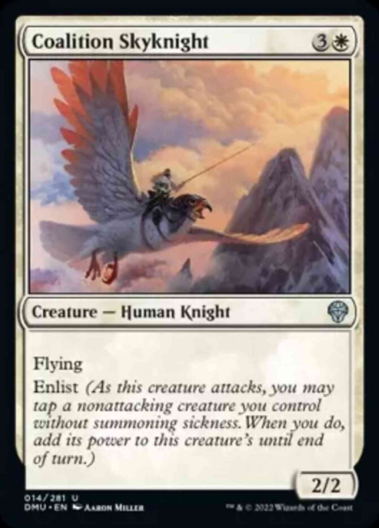 Coalition Skyknight magic card front