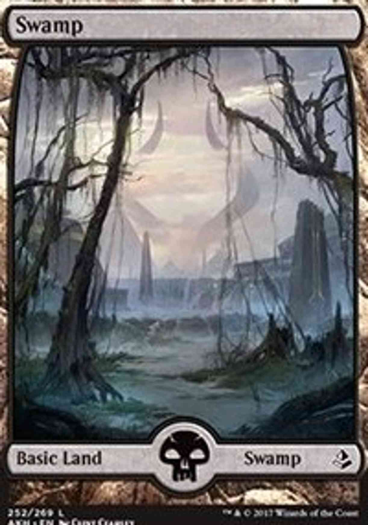 Swamp (252) - Full Art magic card front