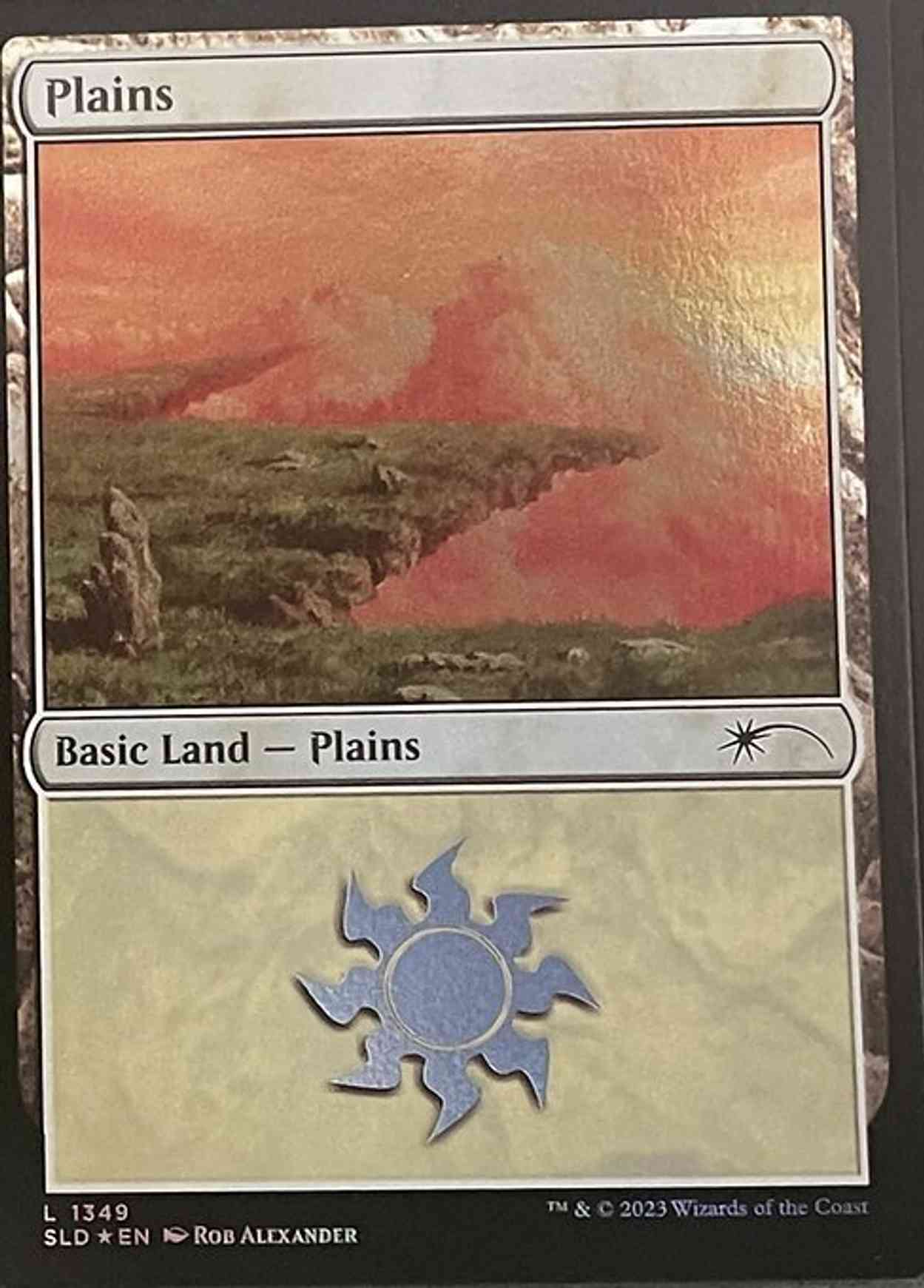 Plains (1349) magic card front