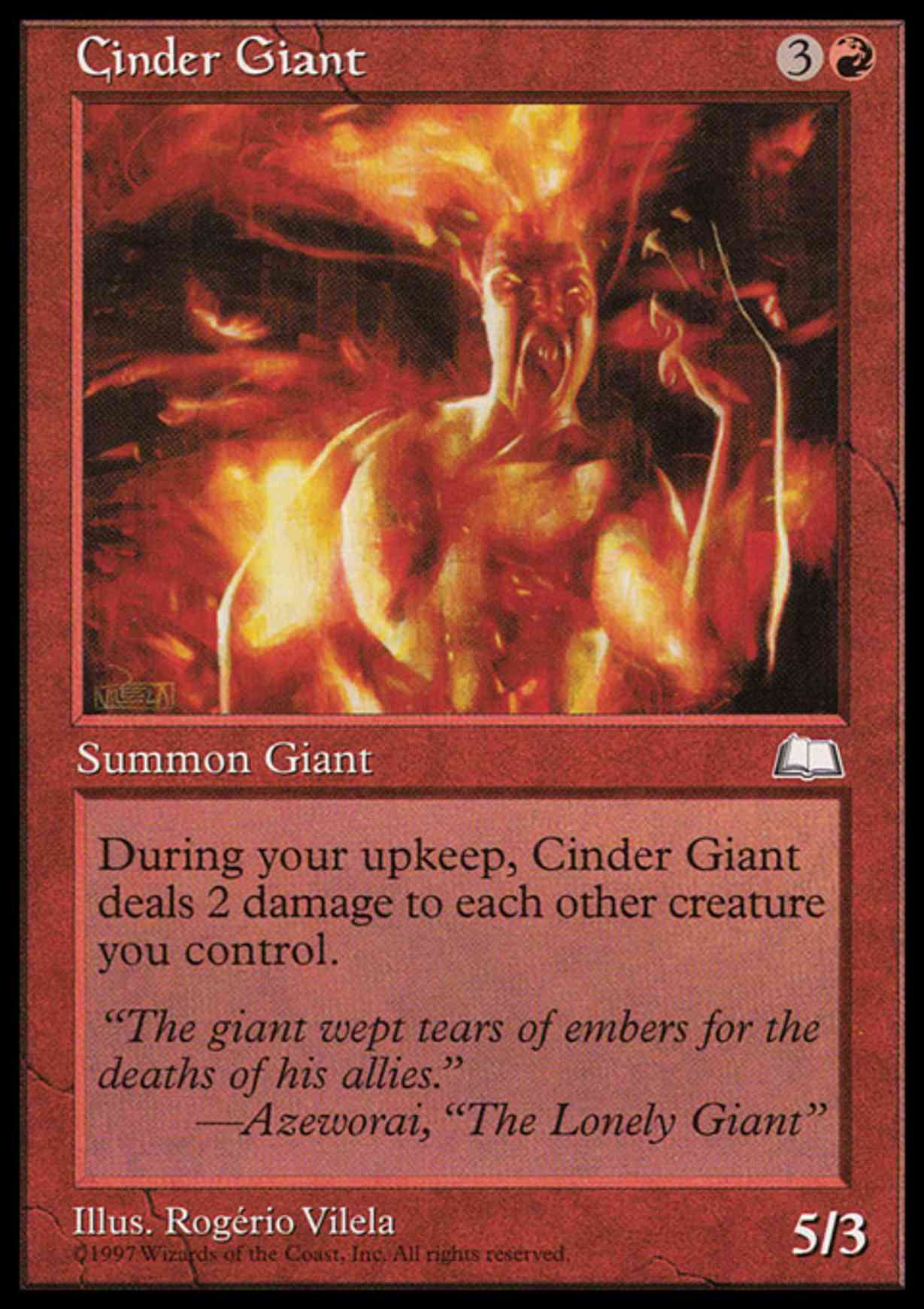 Cinder Giant magic card front