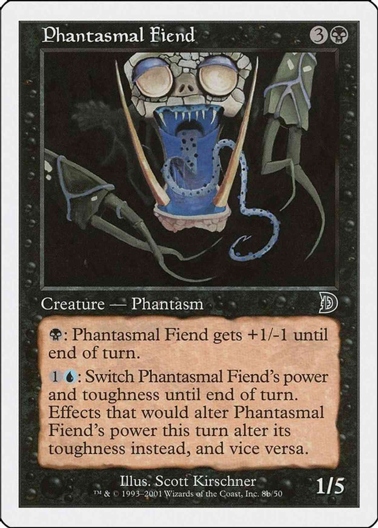 Phantasmal Fiend (8b) magic card front