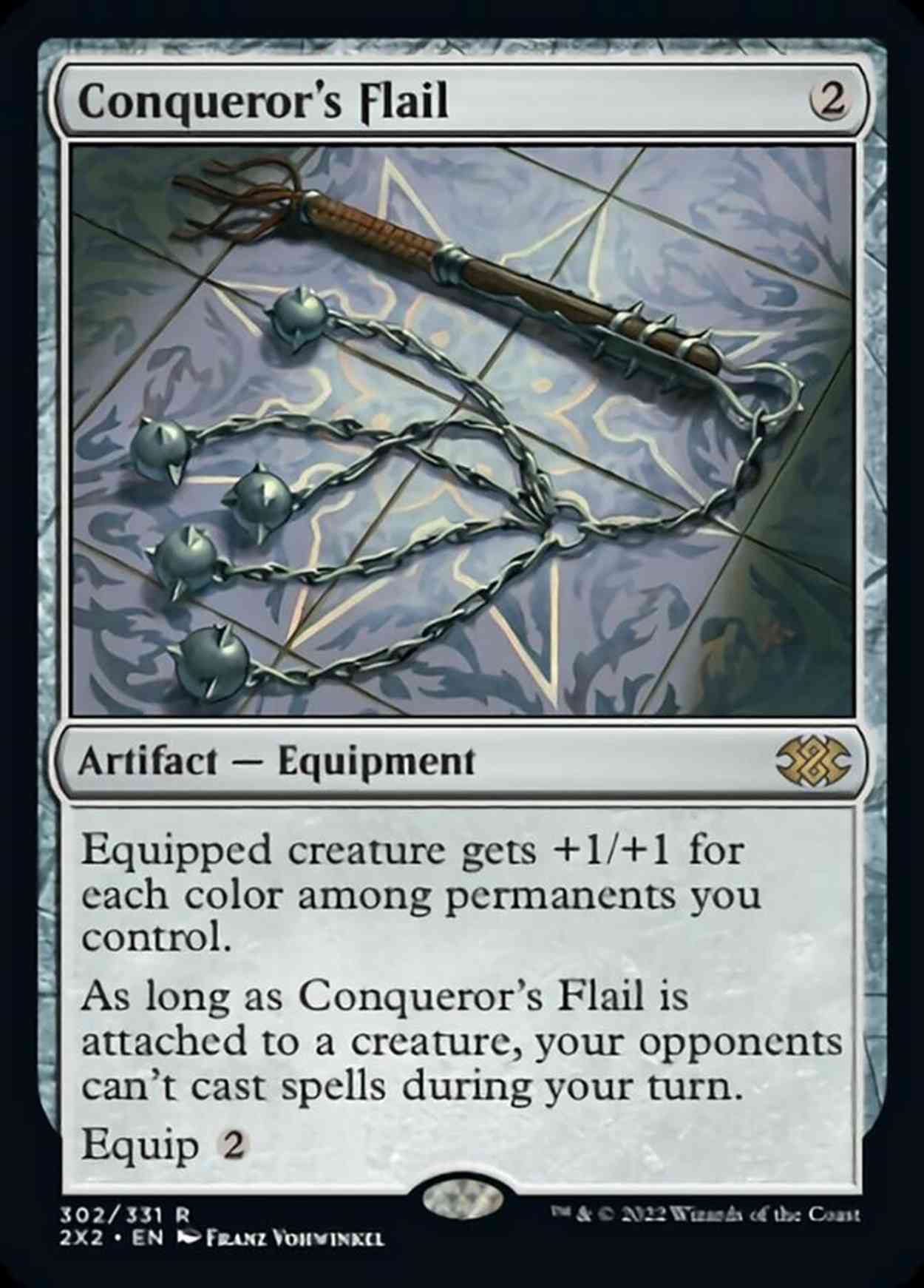 Conqueror's Flail magic card front