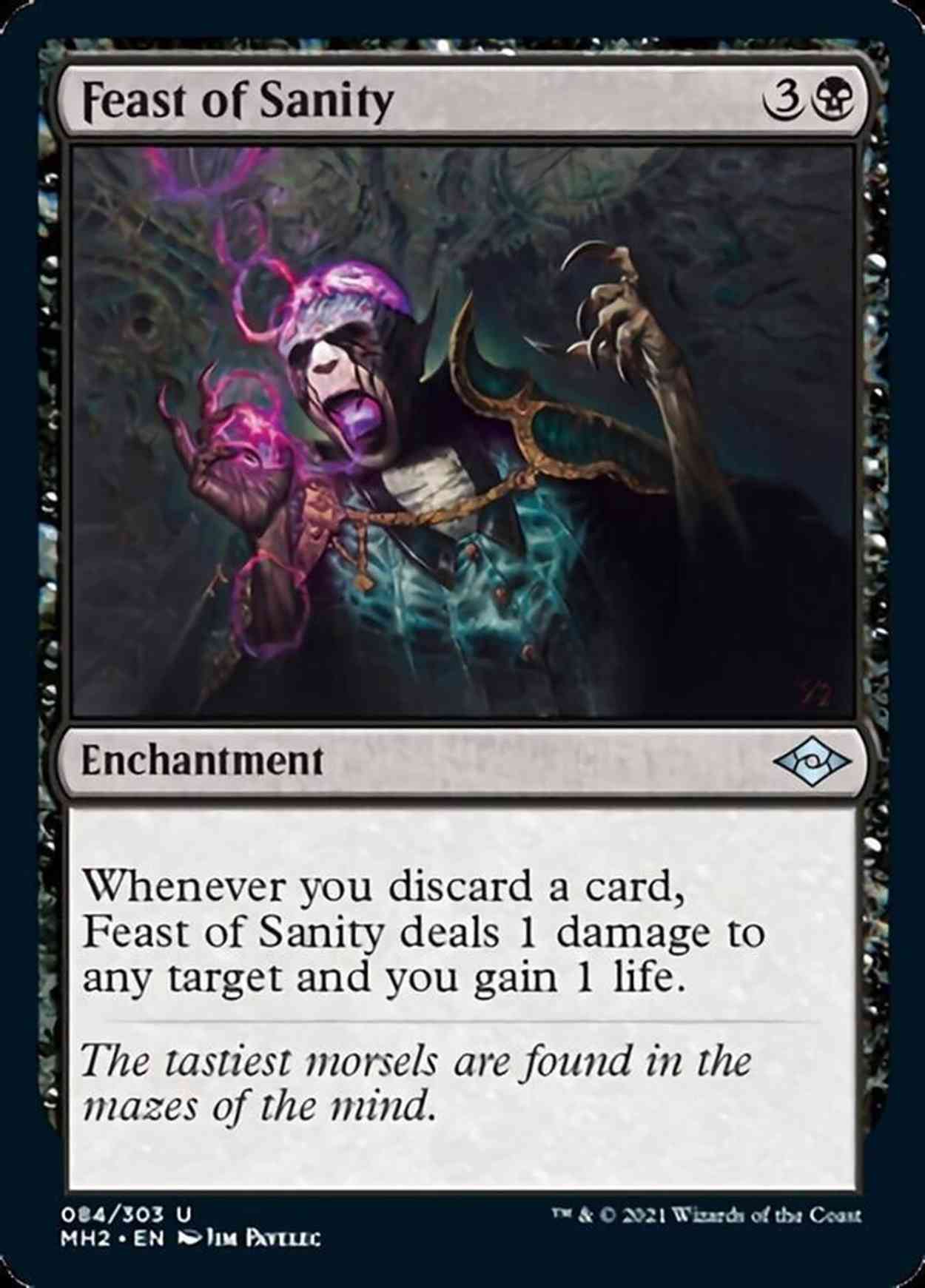 Feast of Sanity magic card front