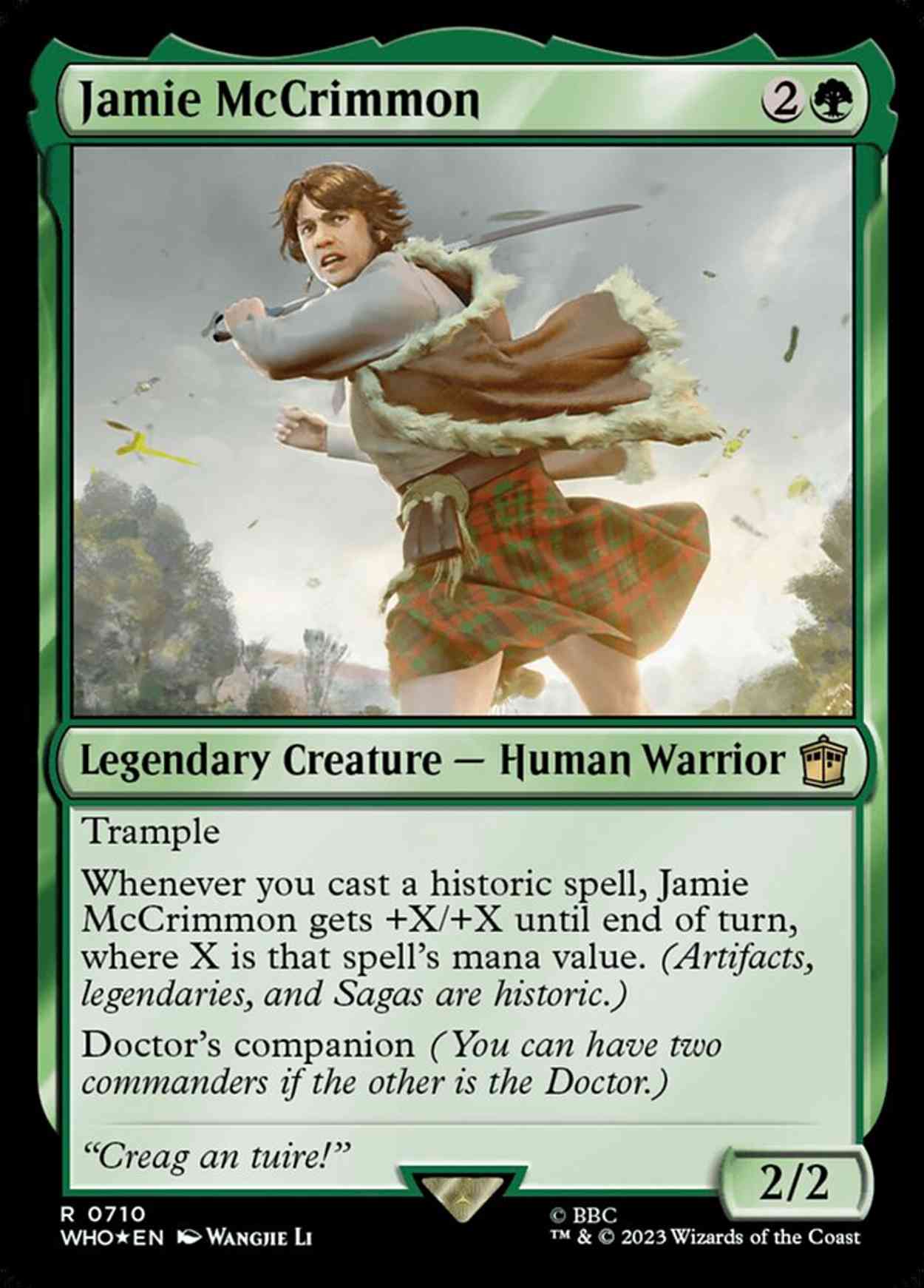 Jamie McCrimmon (Surge Foil) magic card front