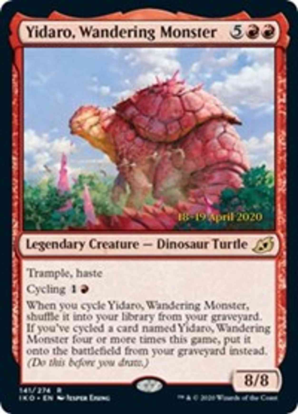Yidaro, Wandering Monster magic card front