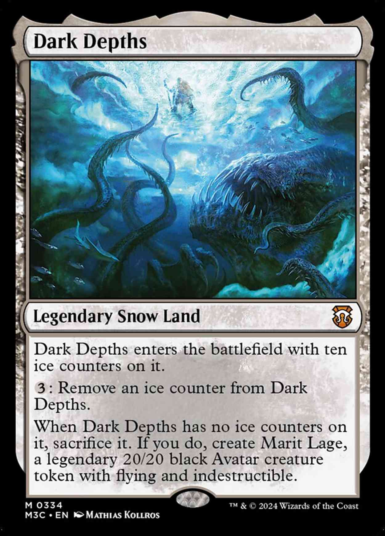 Dark Depths magic card front