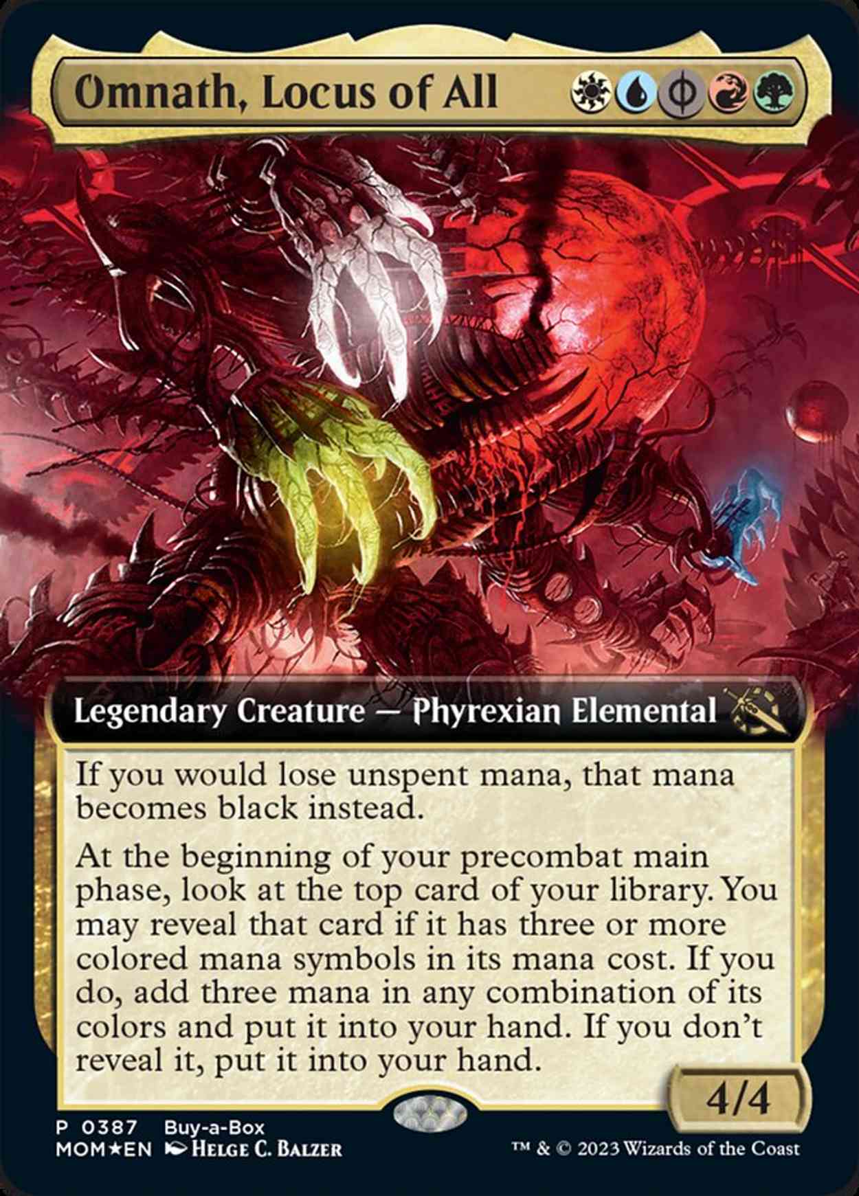 Omnath, Locus of All magic card front