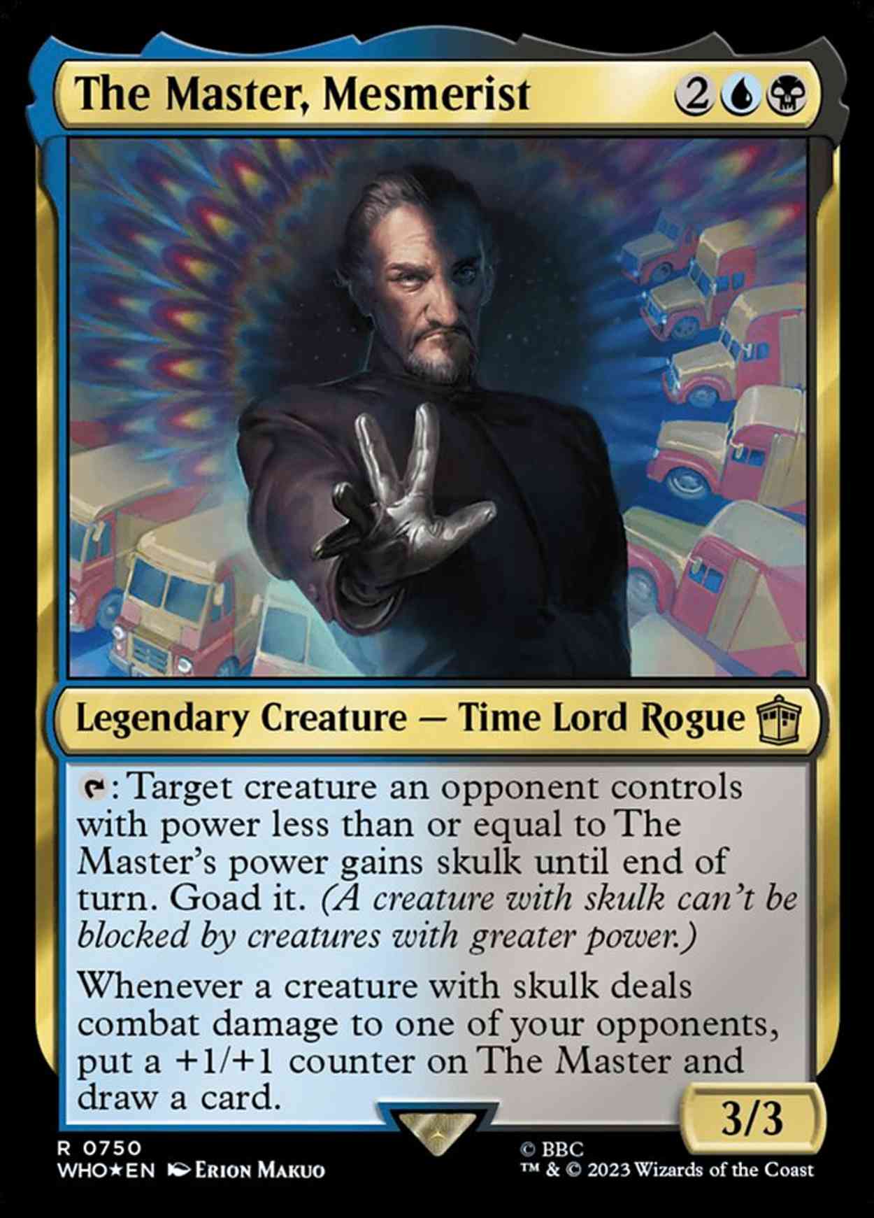 The Master, Mesmerist (Surge Foil) magic card front