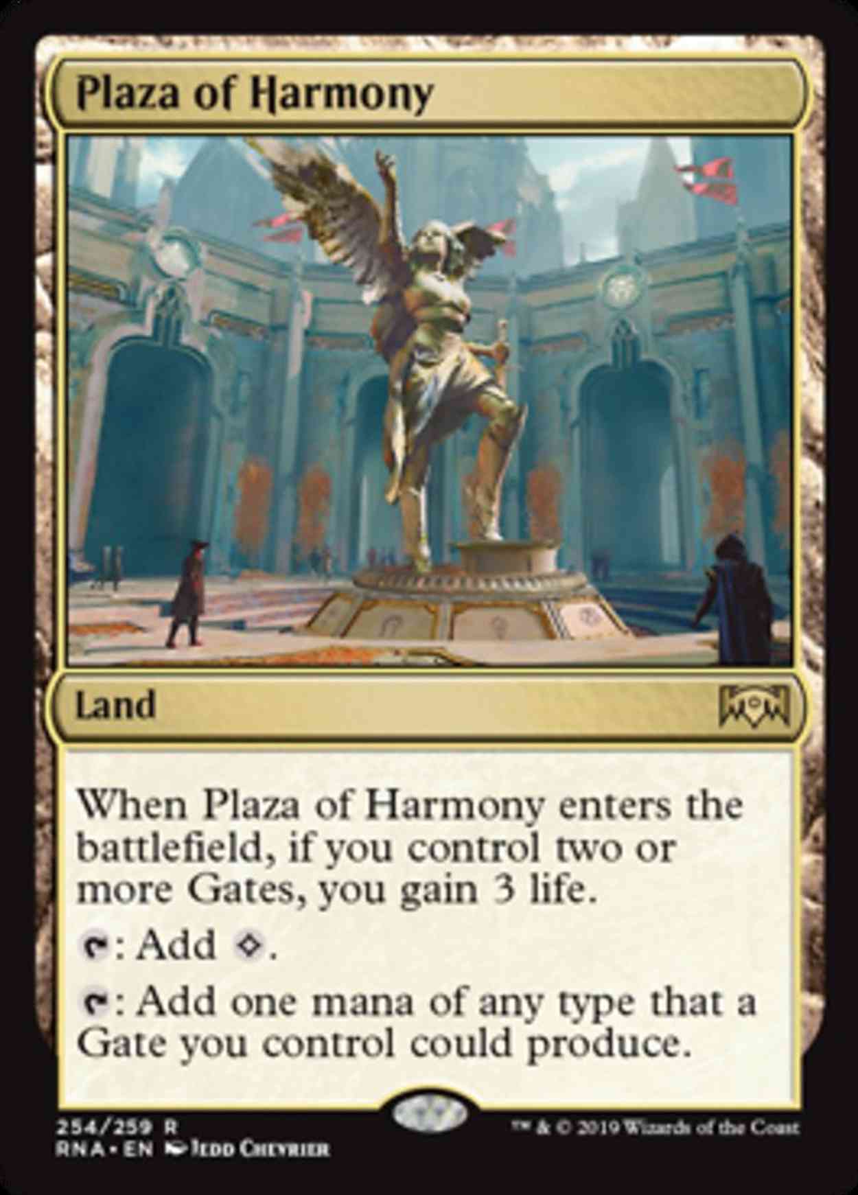 Plaza of Harmony magic card front