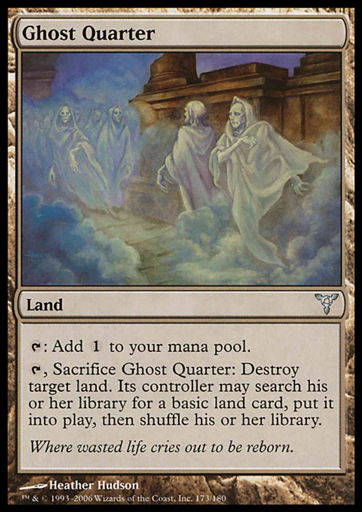Ghost Quarter magic card front