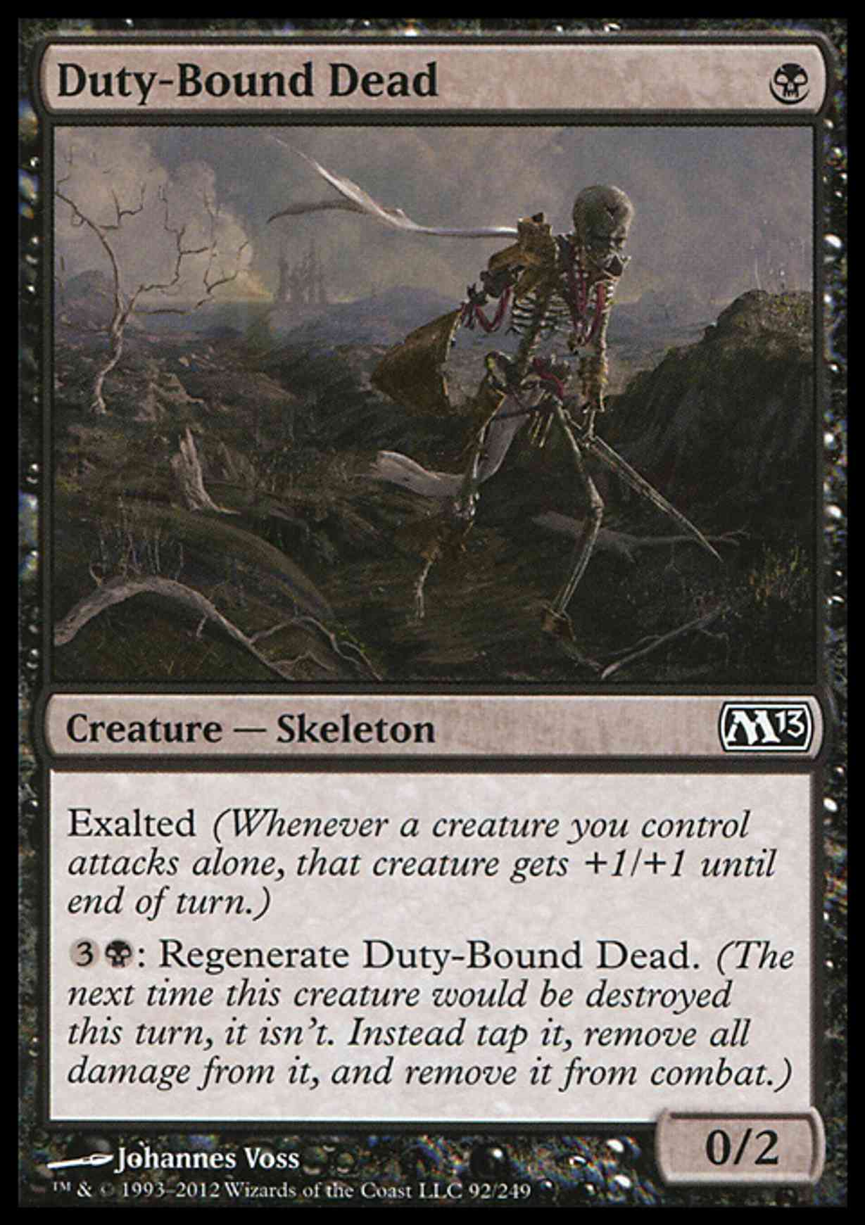 Duty-Bound Dead magic card front