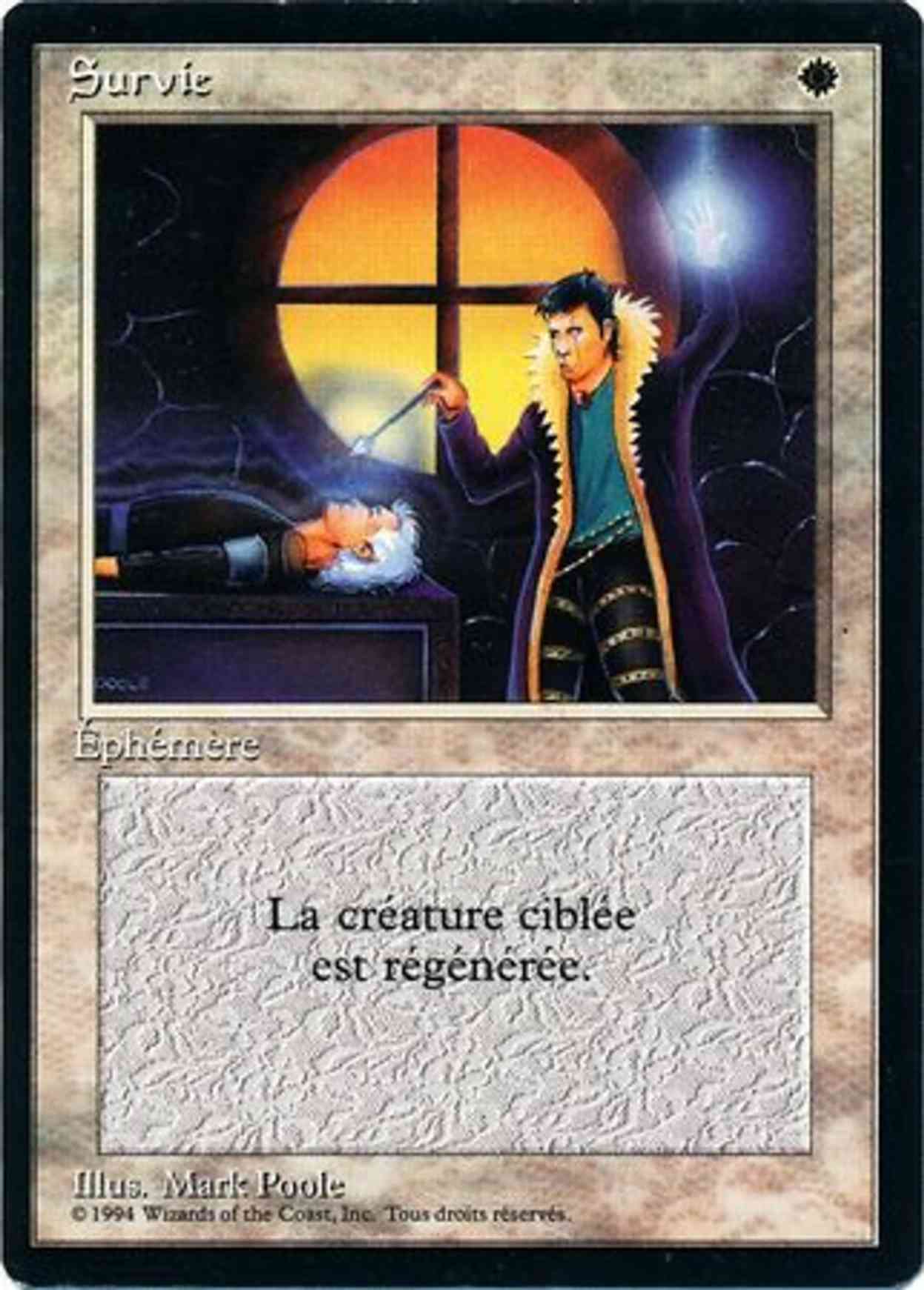 Death Ward magic card front