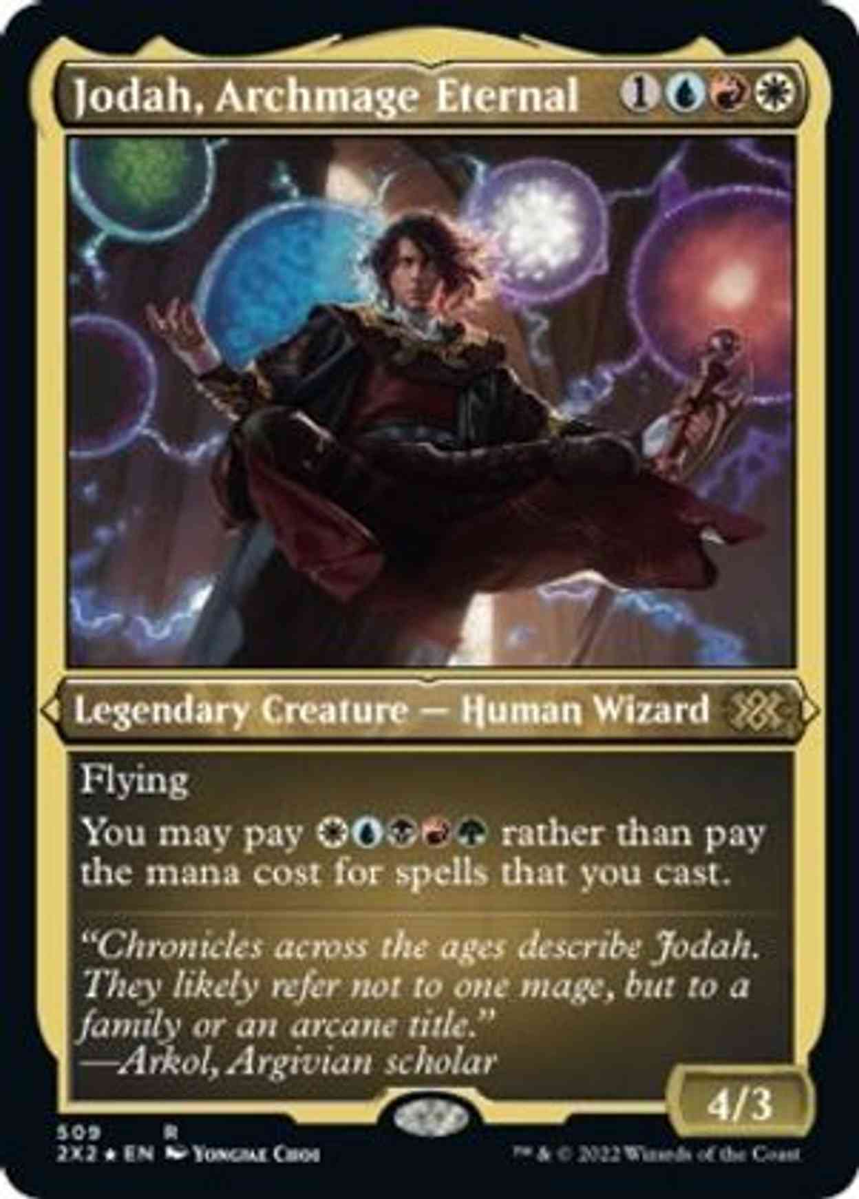 Jodah, Archmage Eternal (Foil Etched) magic card front