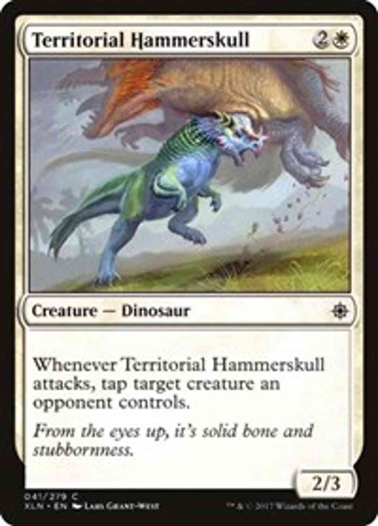 Territorial Hammerskull magic card front