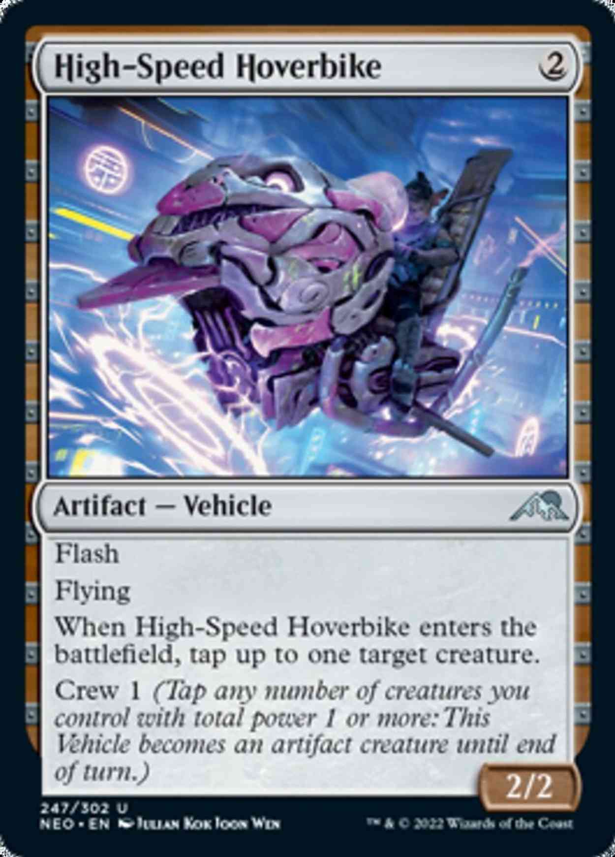 High-Speed Hoverbike magic card front