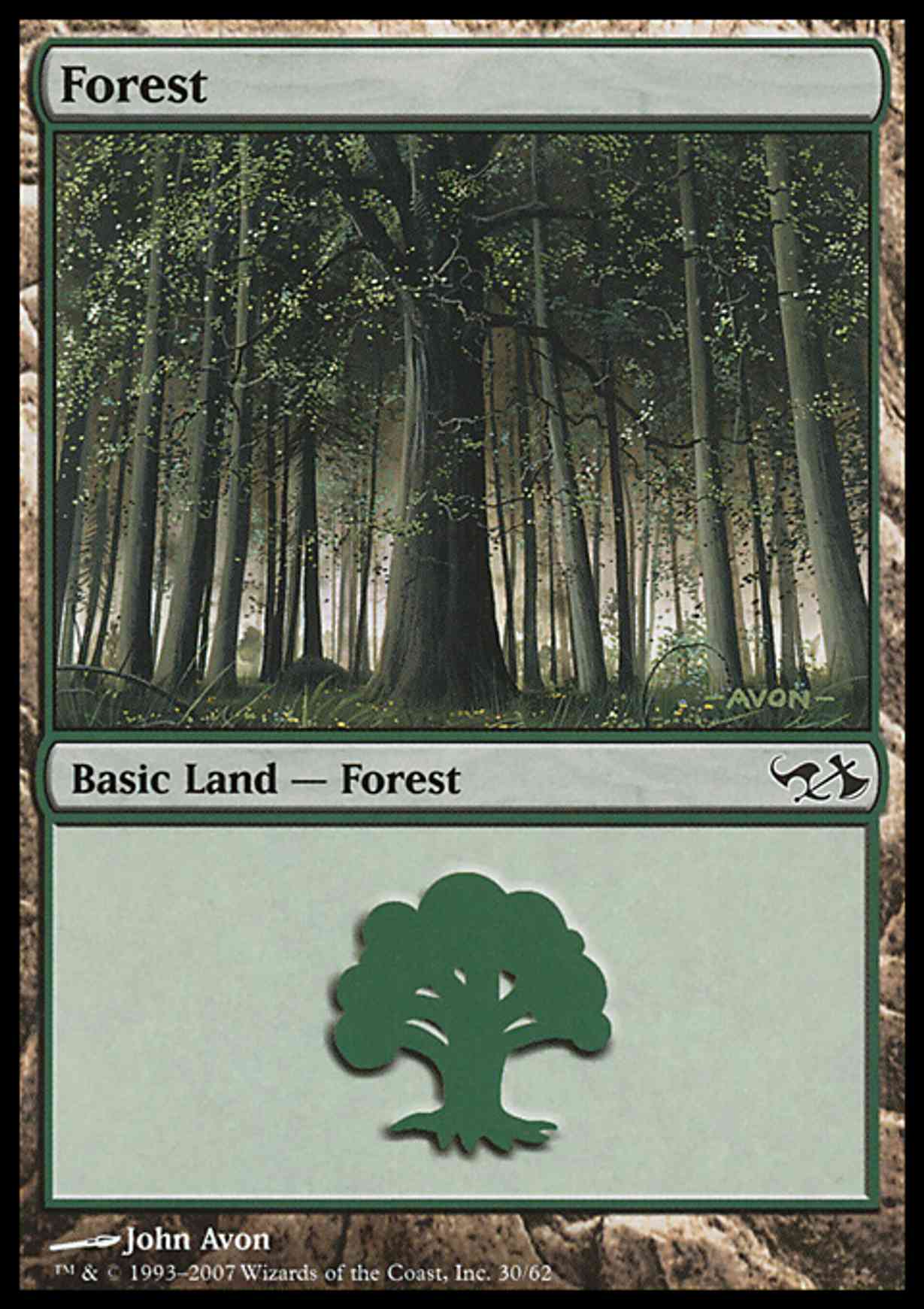 Forest (30)  magic card front