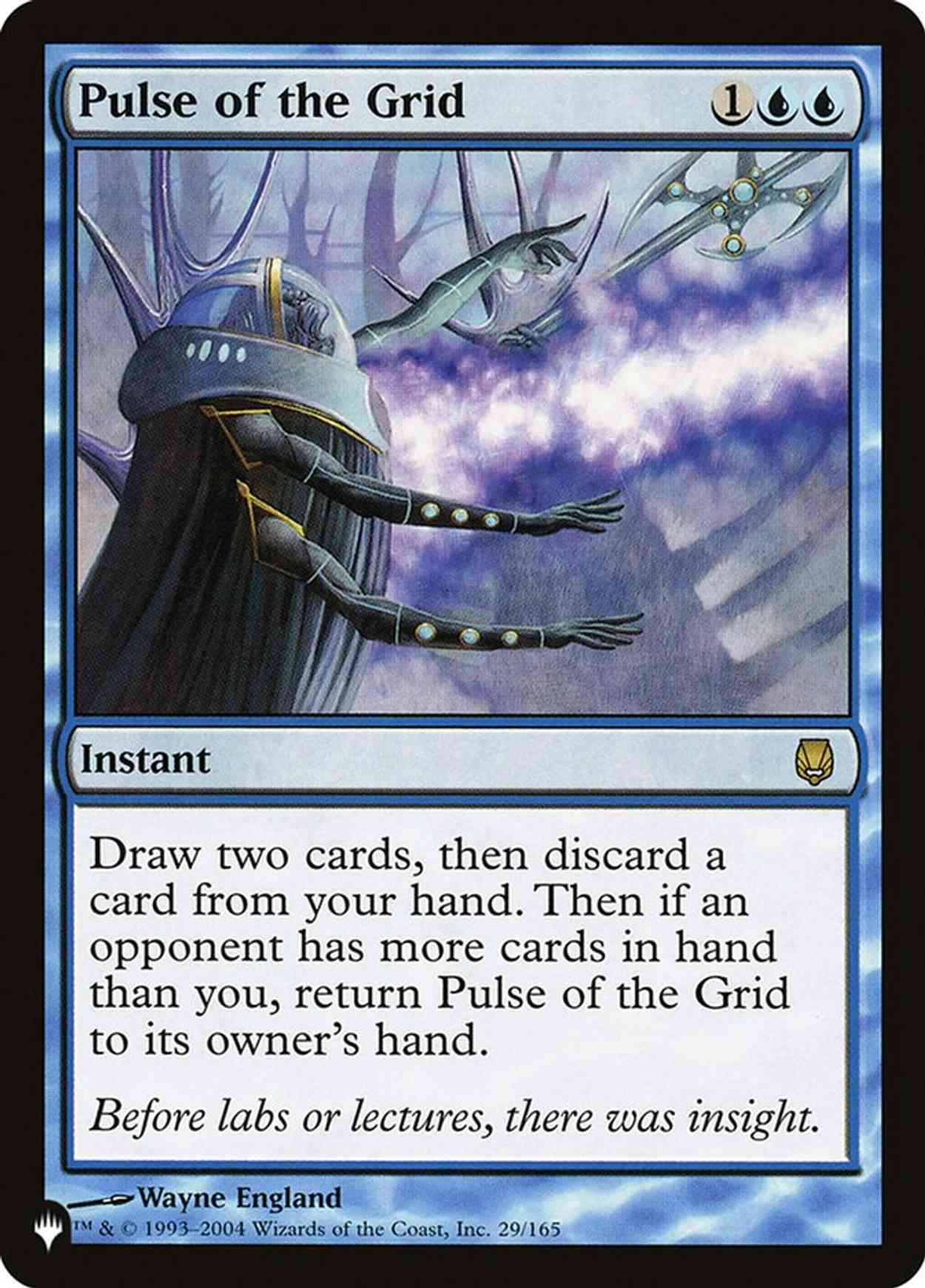 Pulse of the Grid magic card front