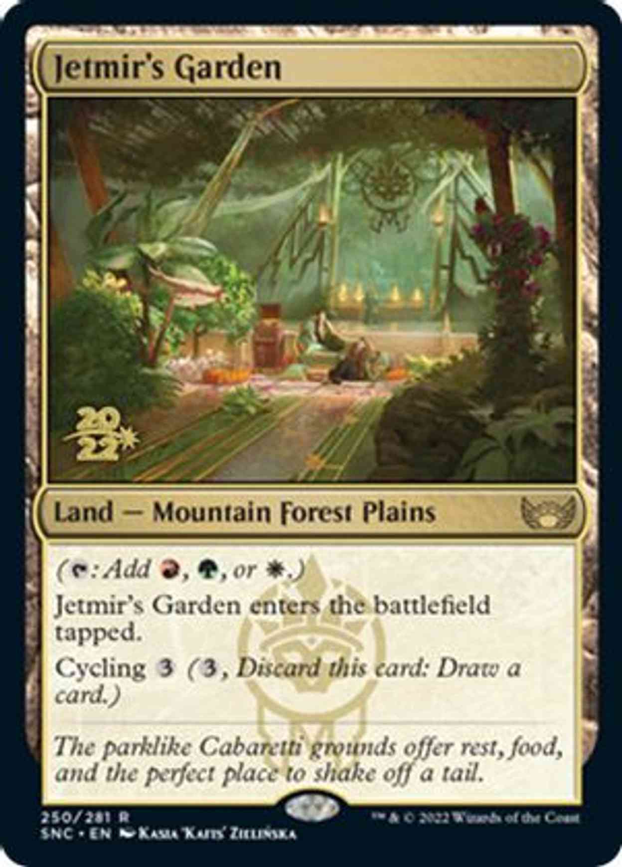 Jetmir's Garden magic card front