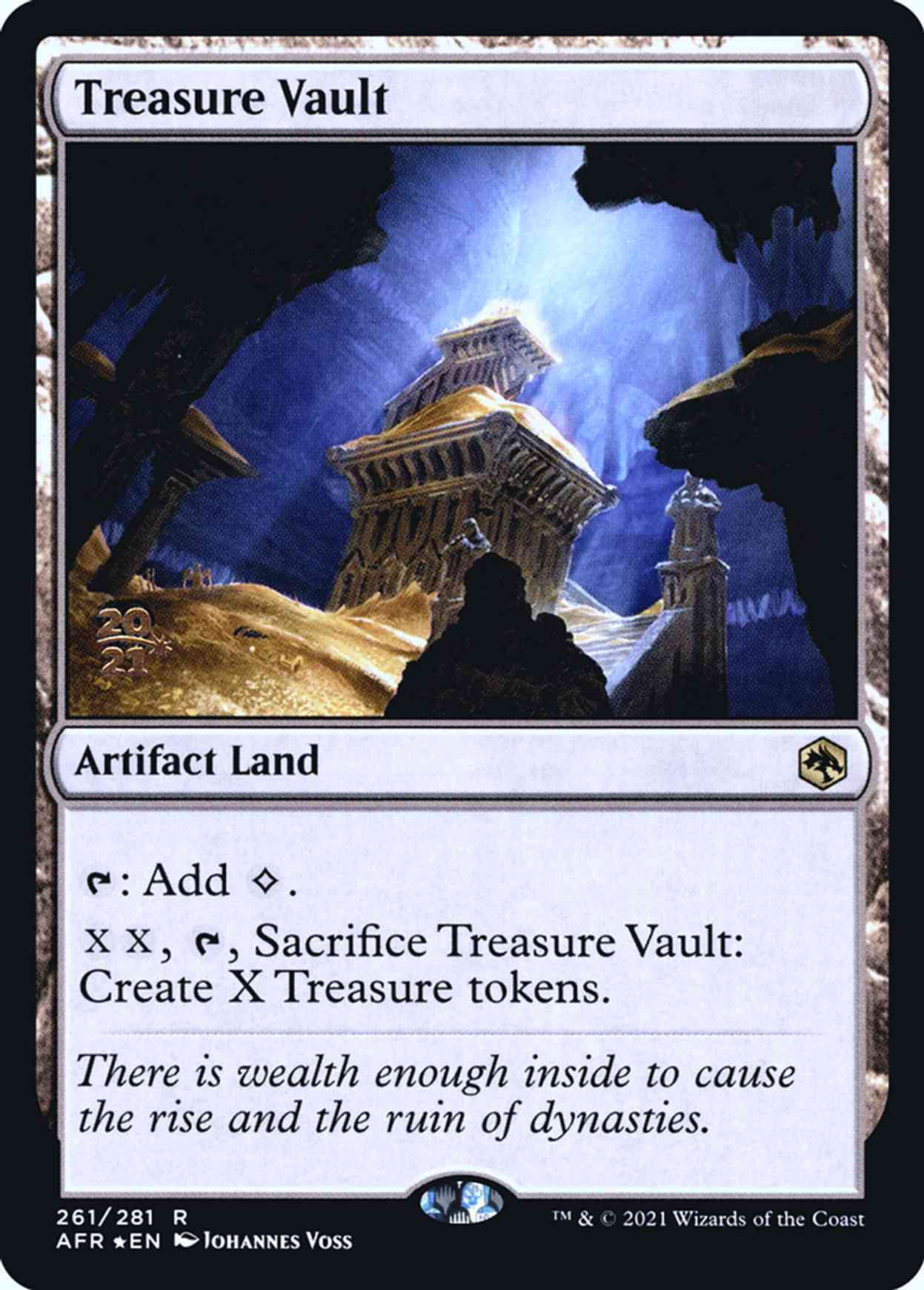 Treasure Vault magic card front