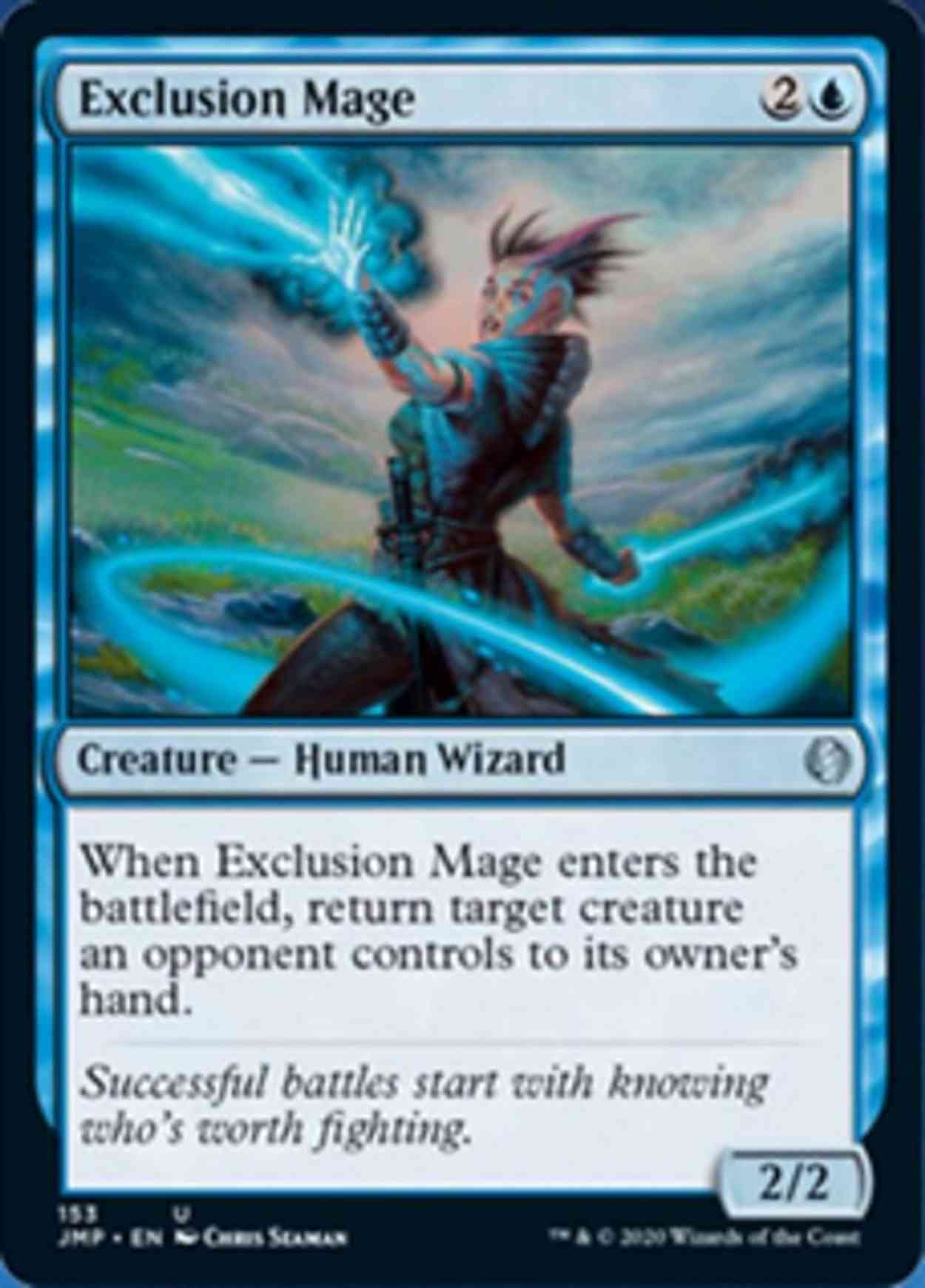 Exclusion Mage magic card front