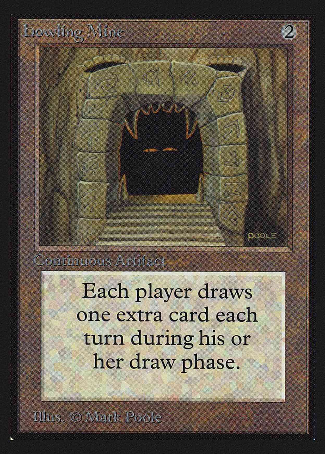 Howling Mine (IE) magic card front