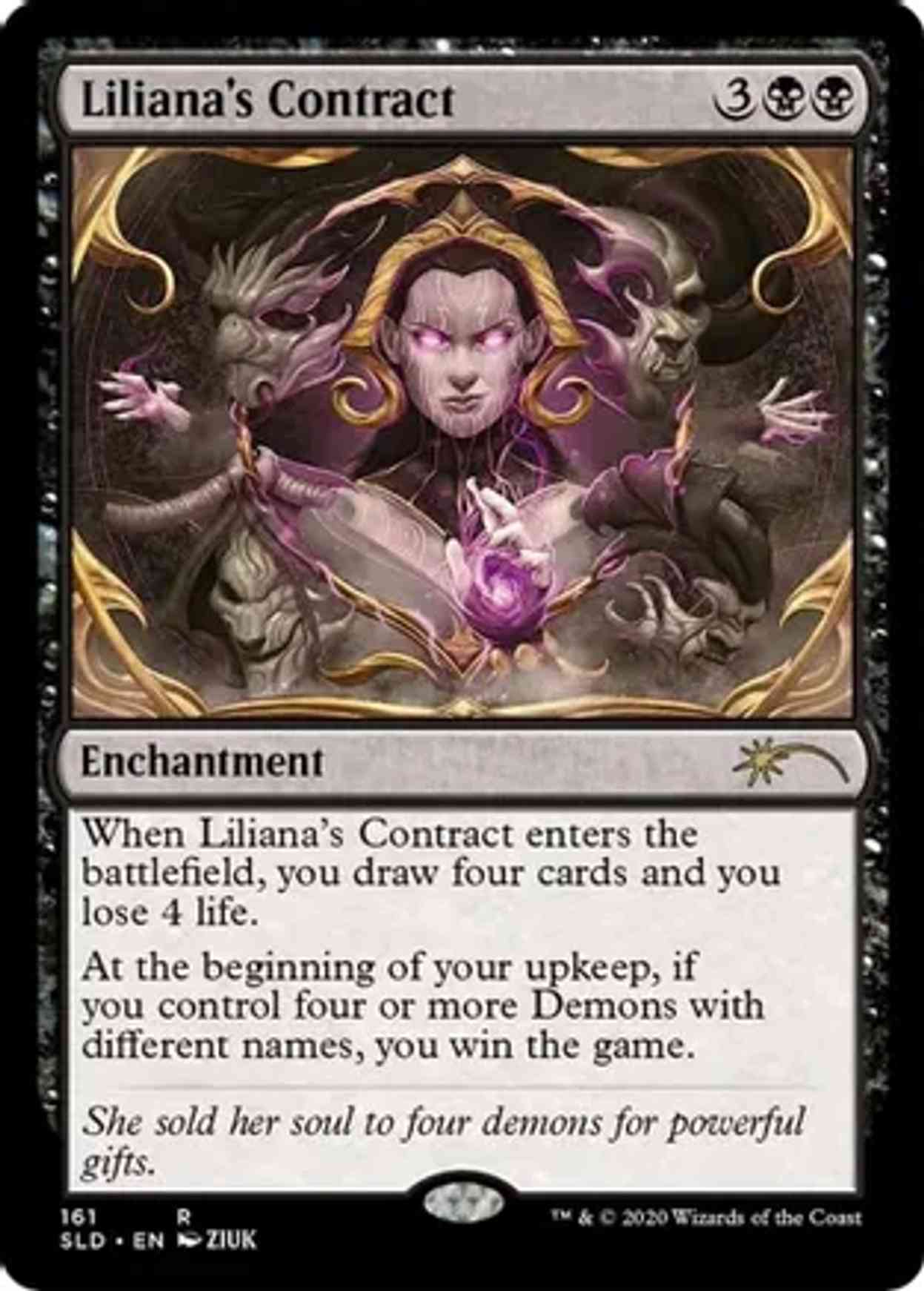 Liliana's Contract magic card front