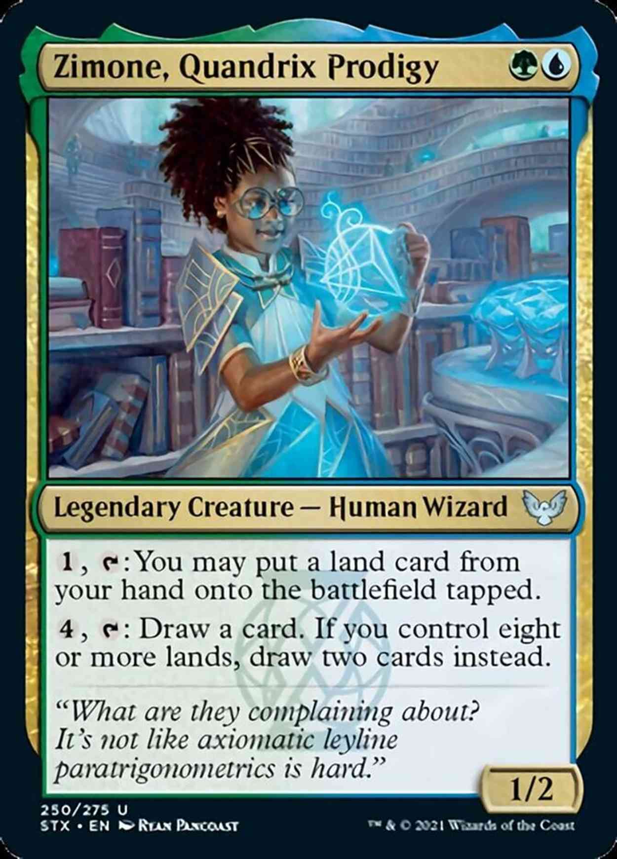 Zimone, Quandrix Prodigy magic card front