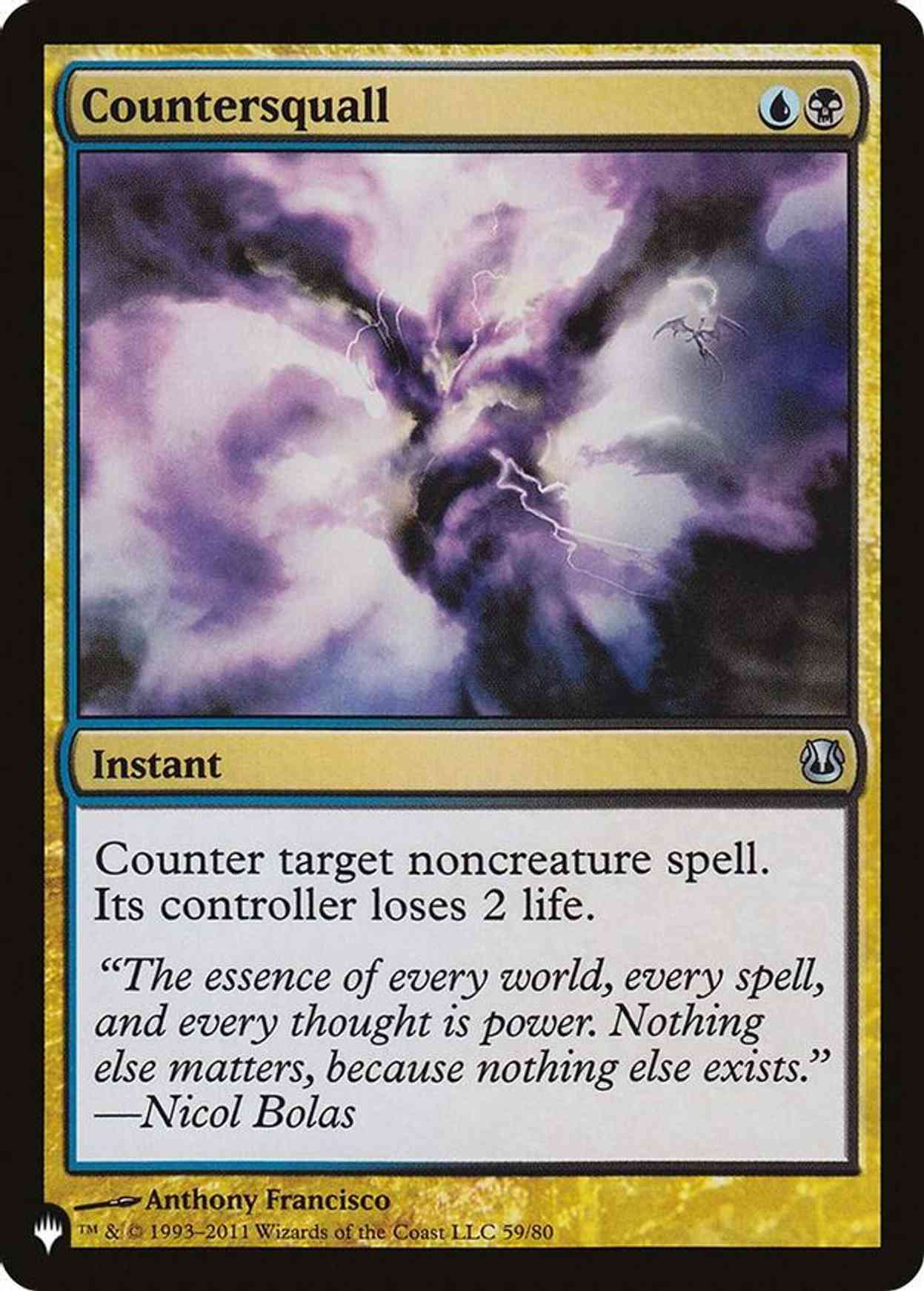 Countersquall magic card front