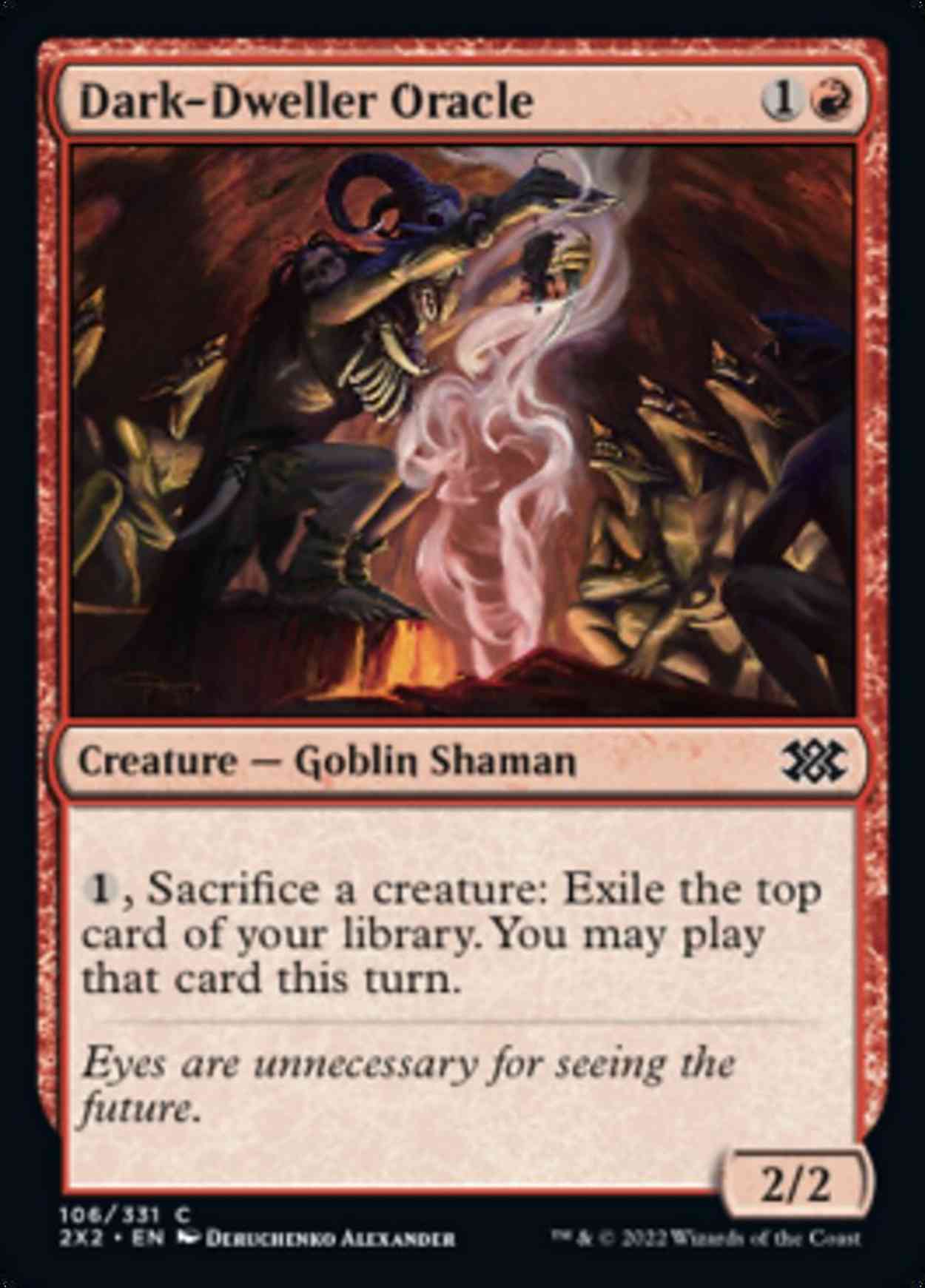 Dark-Dweller Oracle magic card front