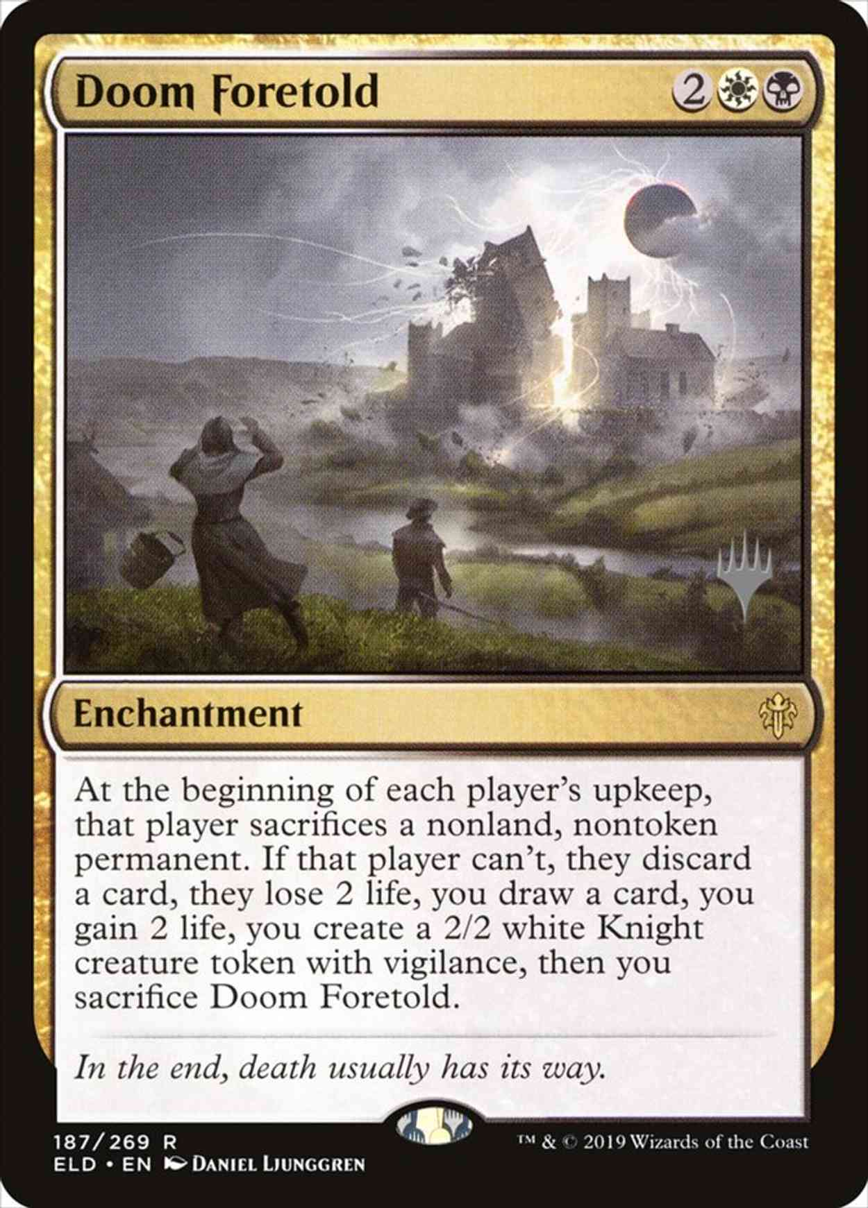 Doom Foretold magic card front
