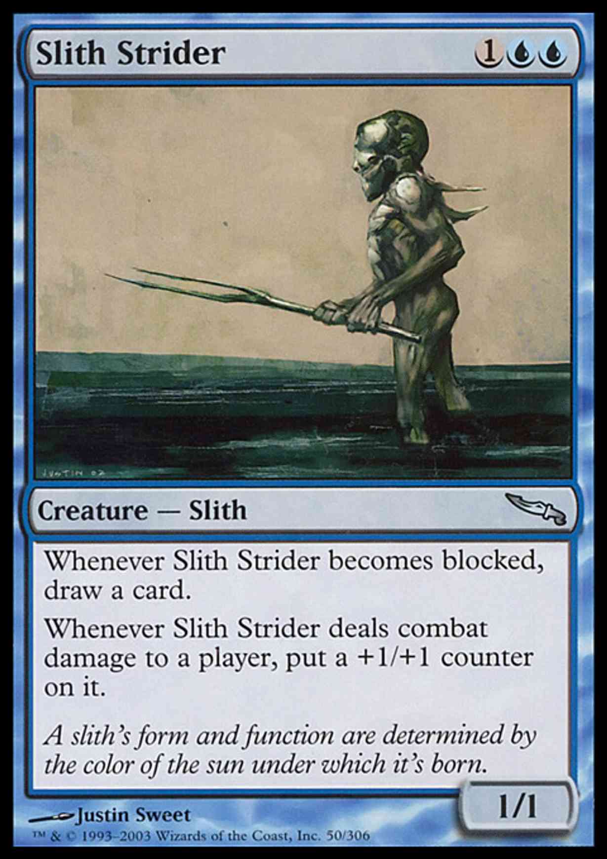 Slith Strider magic card front