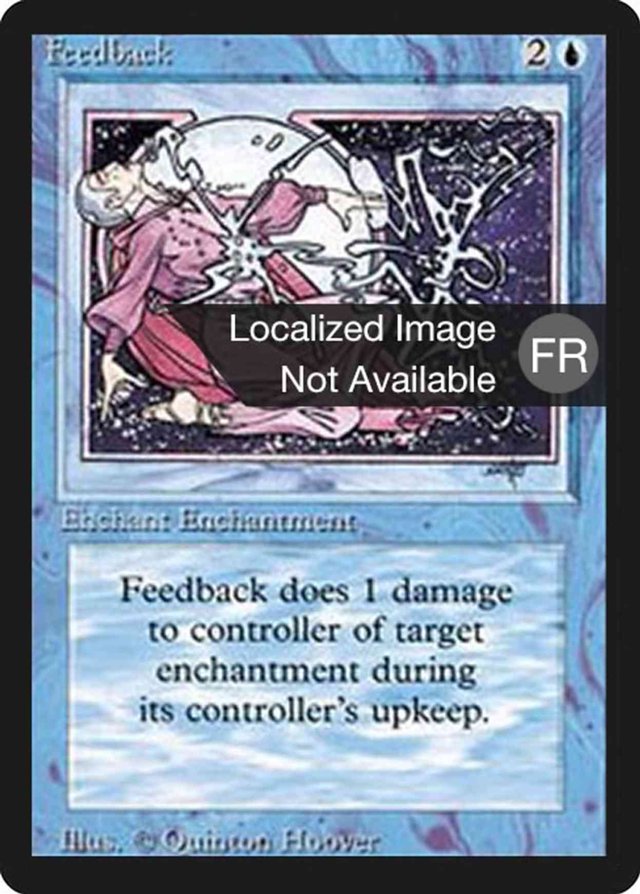 Feedback magic card front