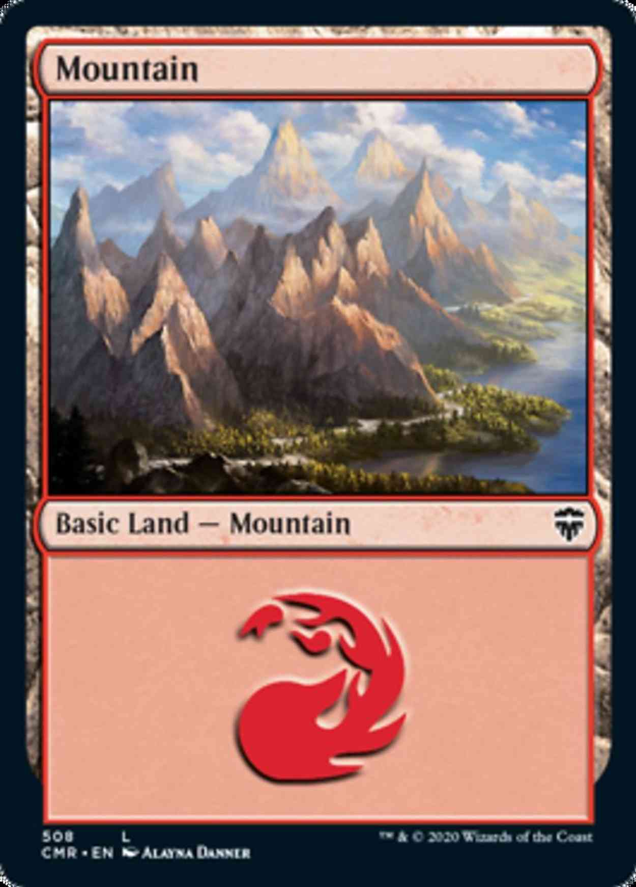 Mountain (508) magic card front