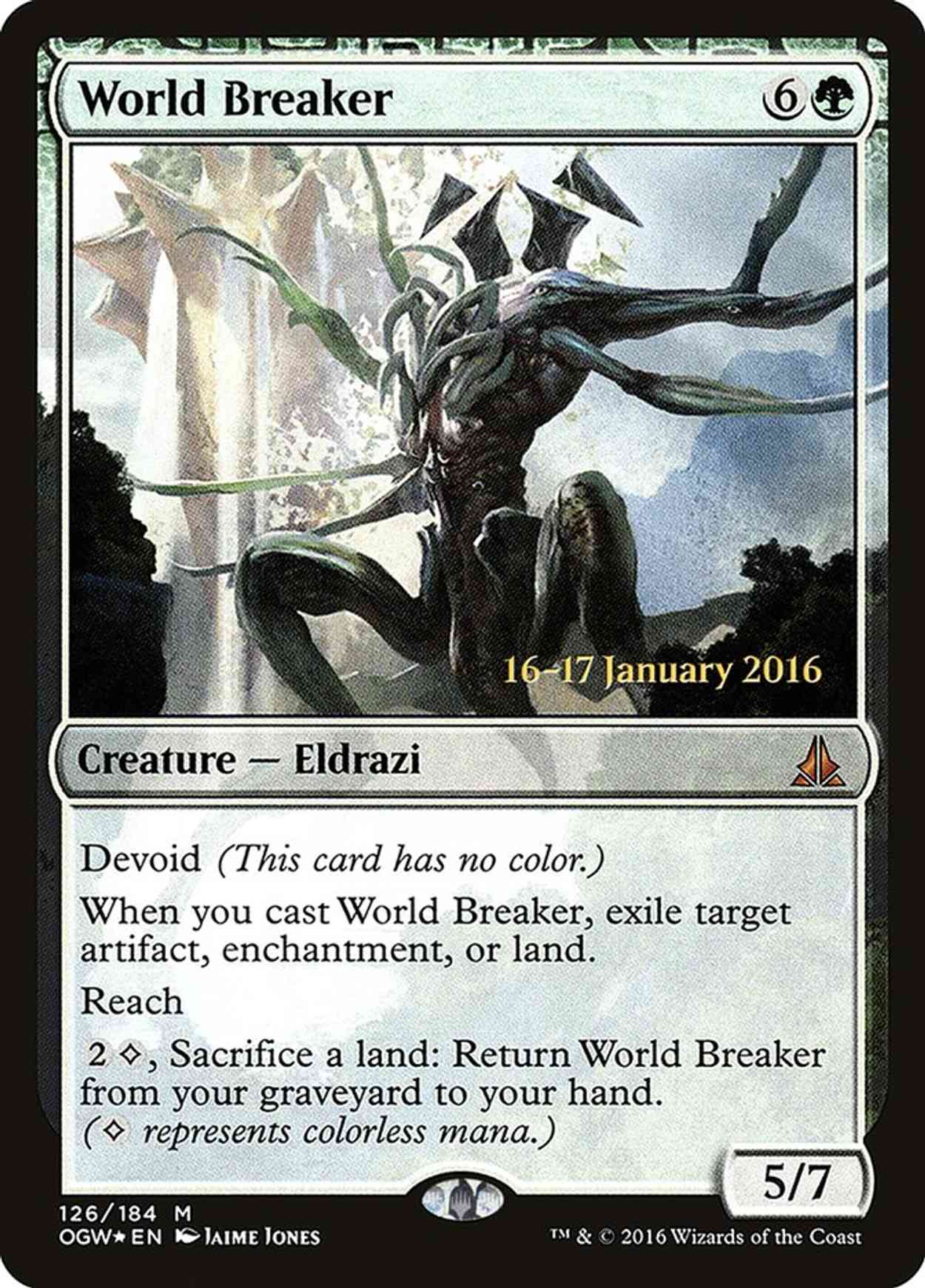 World Breaker magic card front