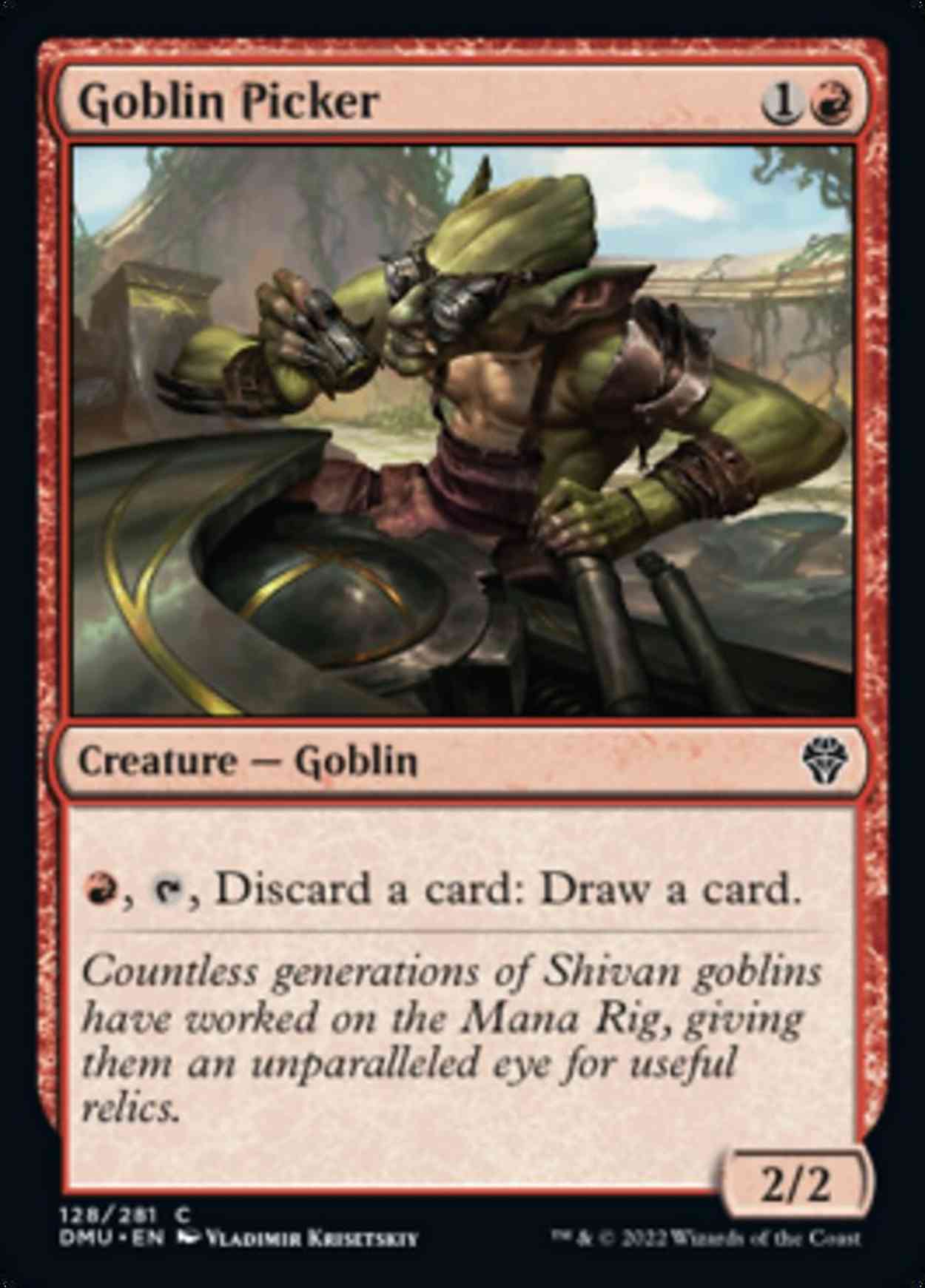 Goblin Picker magic card front
