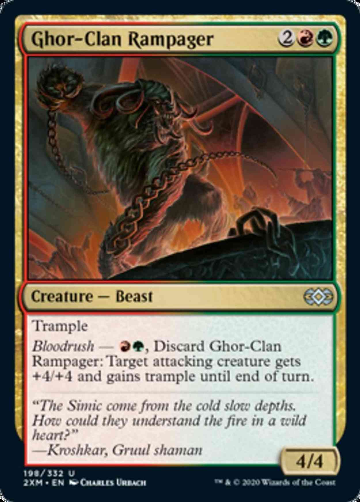 Ghor-Clan Rampager magic card front