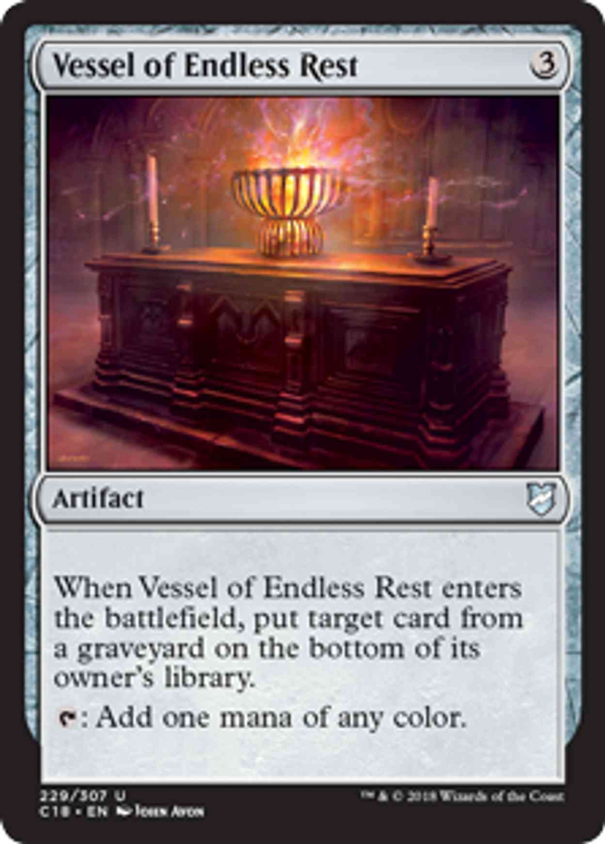 Vessel of Endless Rest magic card front