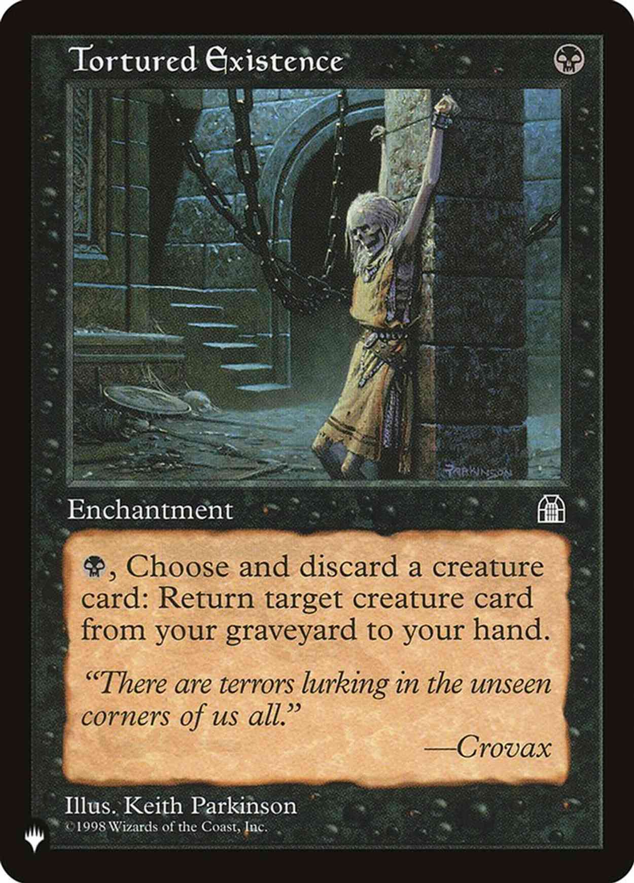 Tortured Existence magic card front