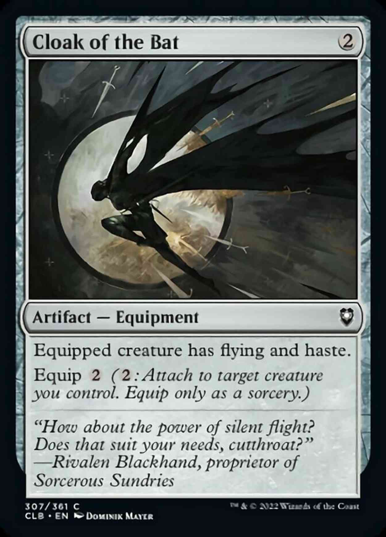 Cloak of the Bat magic card front