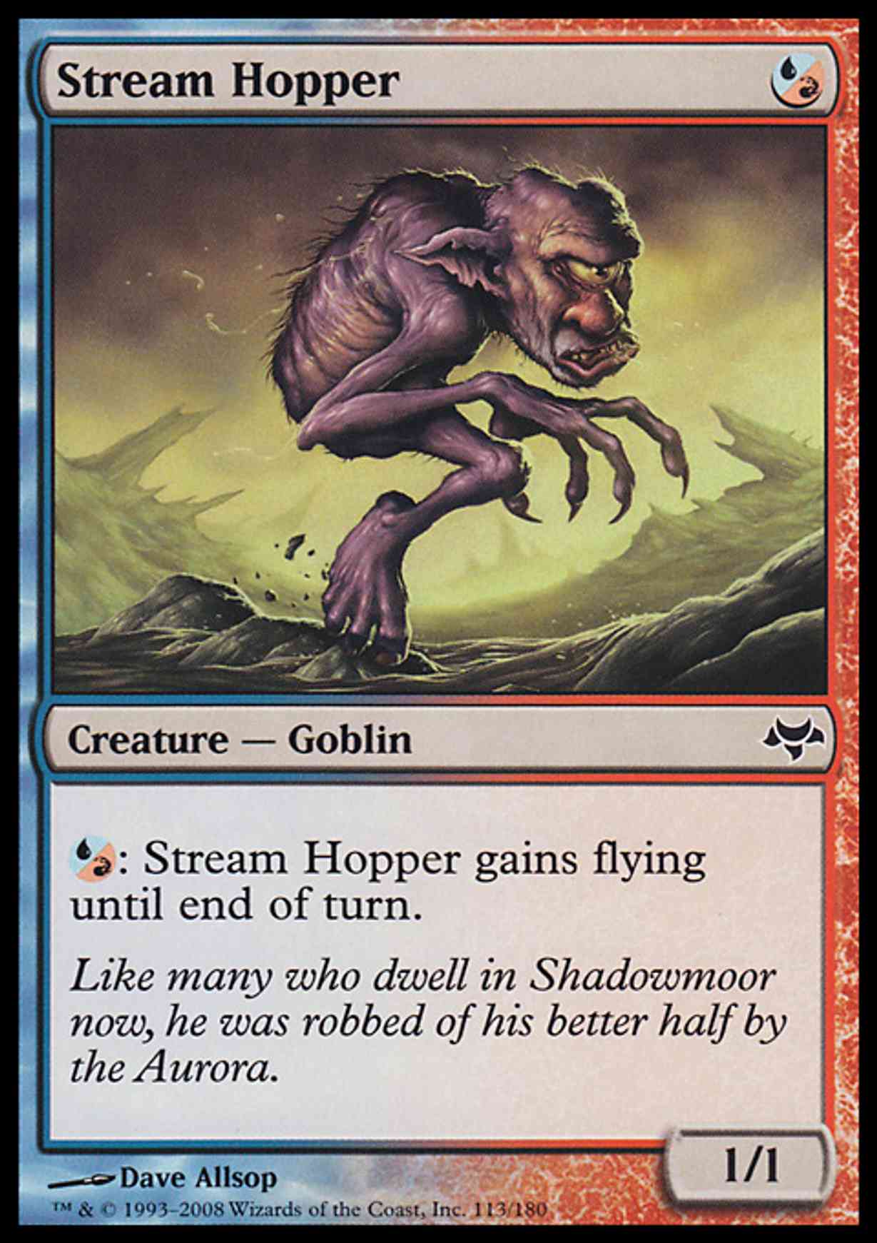 Stream Hopper magic card front